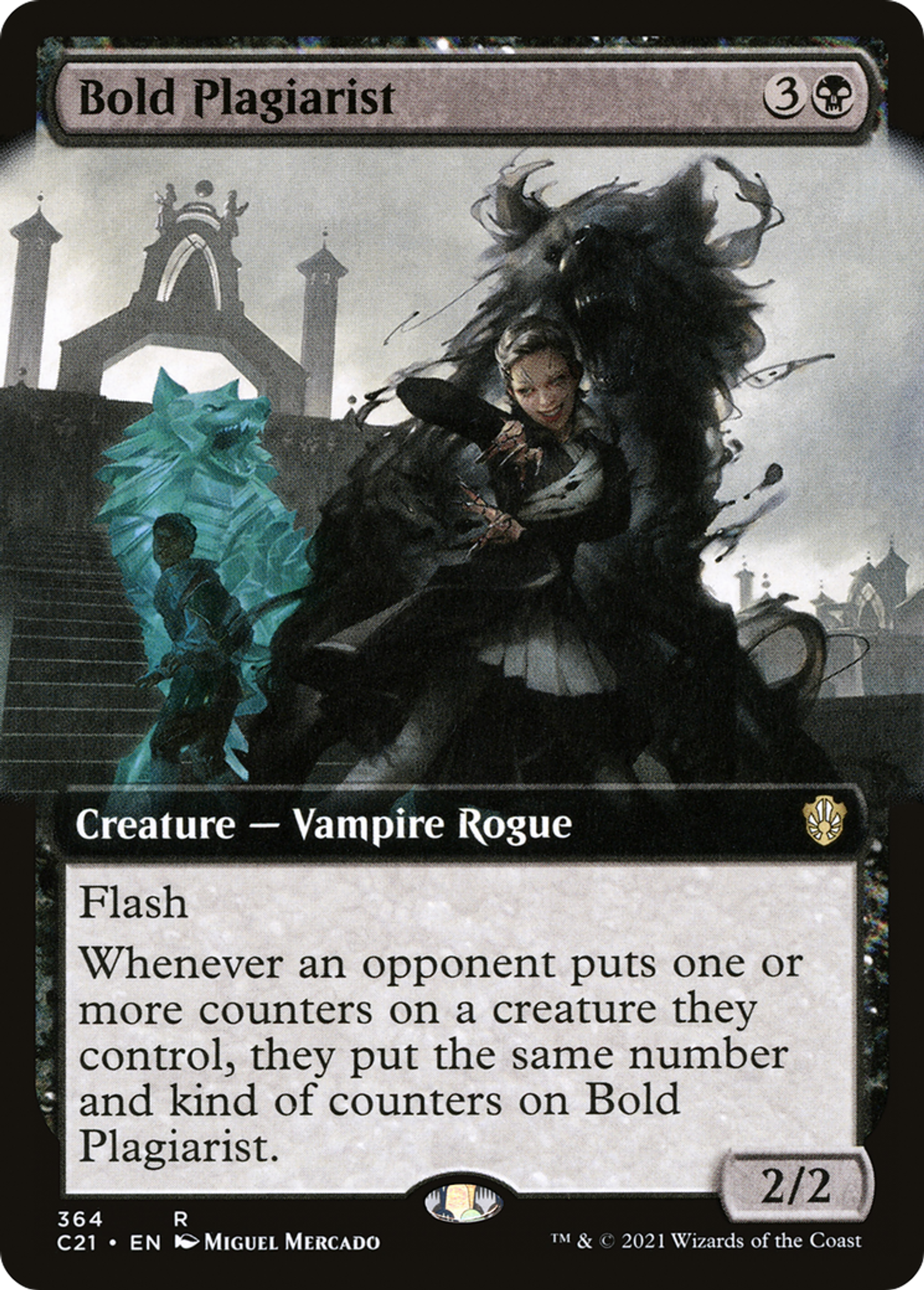 Bold Plagiarist — Commander 2021 — Magic: The Gathering