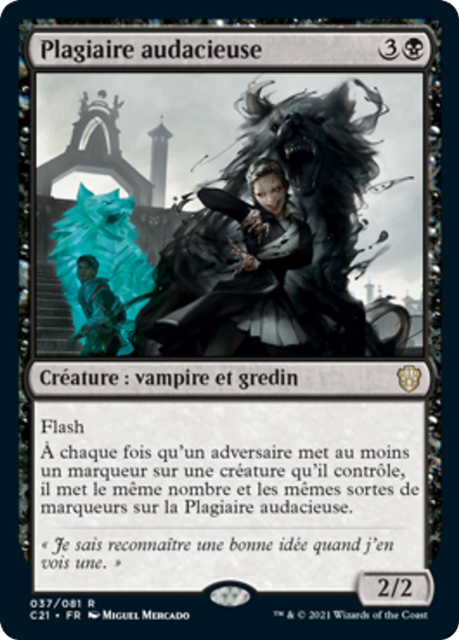Plagiaire audacieuse — Commander 2021 — Magic: The Gathering