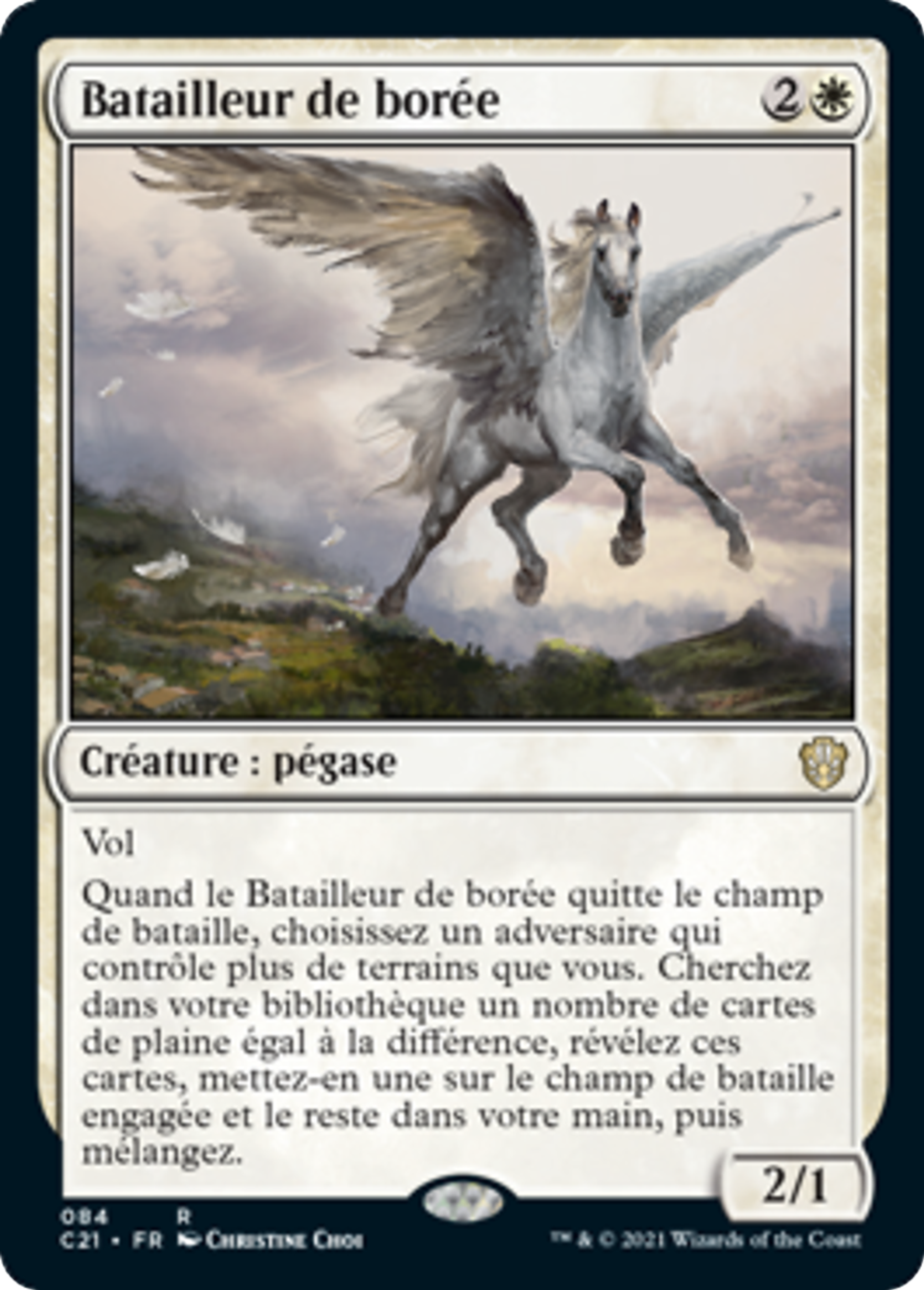 Batailleur de borée — Commander 2021 — Magic: The Gathering