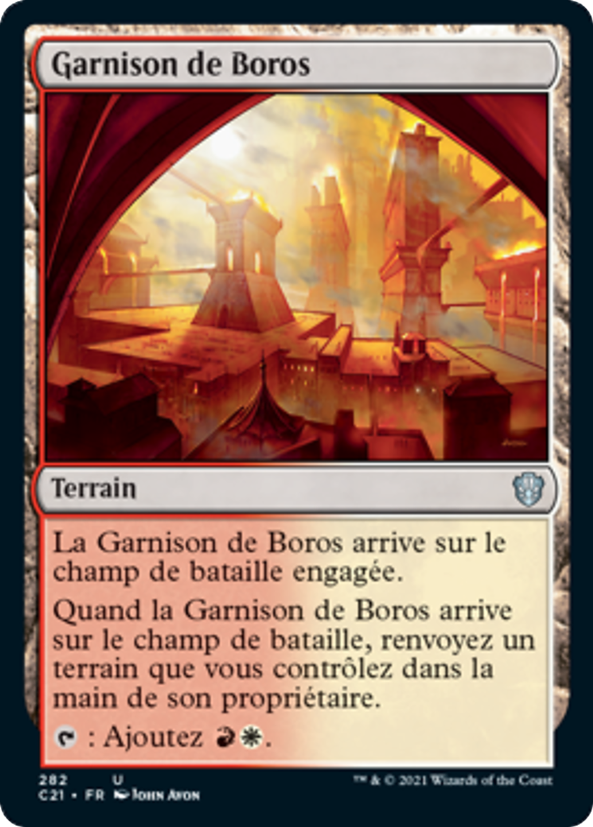 Garnison de Boros — Commander 2021 — Magic: The Gathering