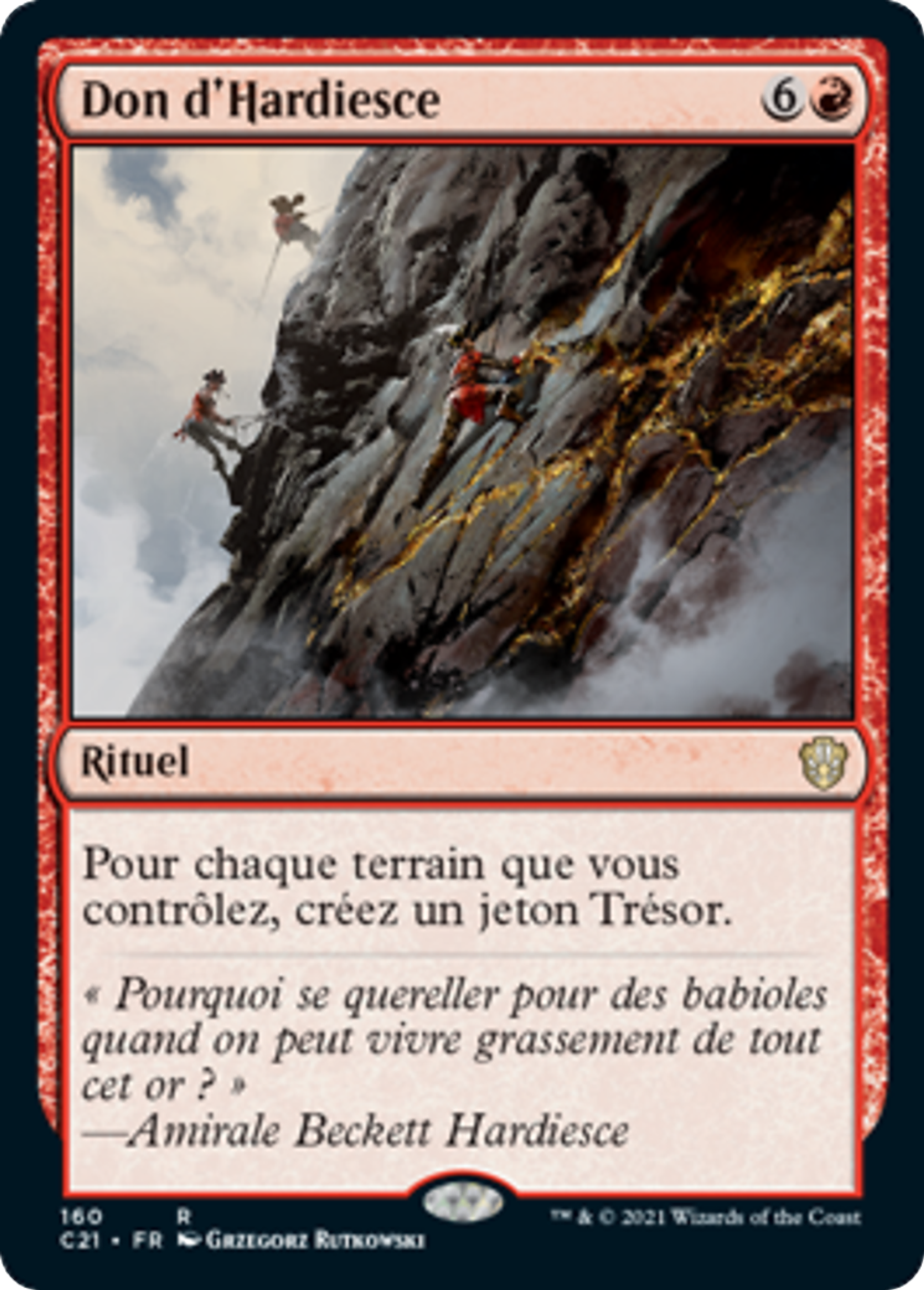 Don d'Hardiesce — Commander 2021 — Magic: The Gathering