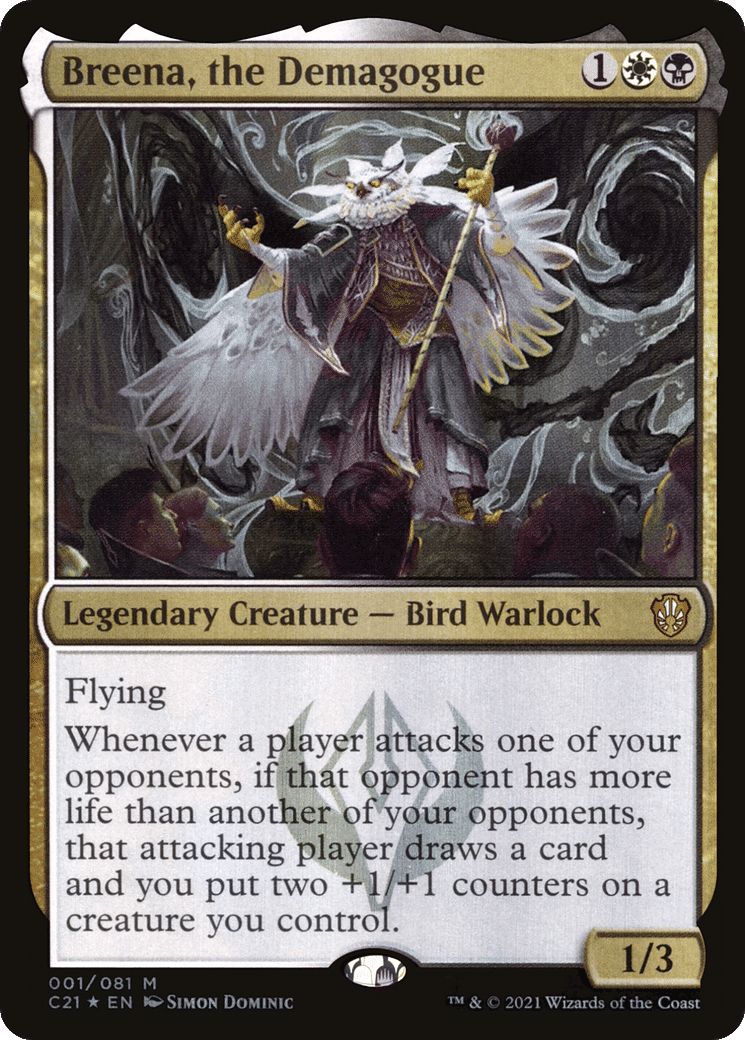 Breena, the Demagogue — Commander 2021 — Magic: The Gathering