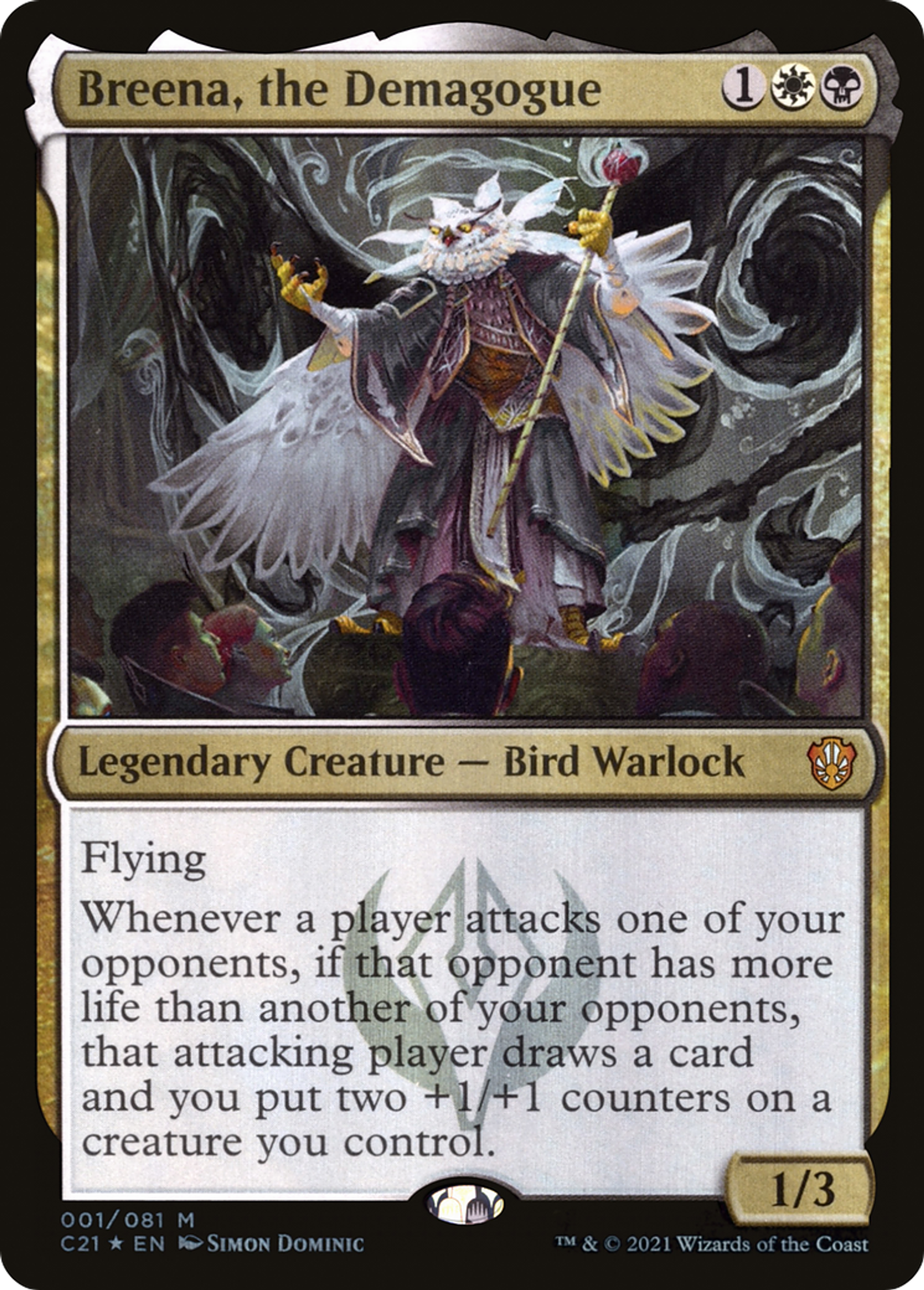 Breena, the Demagogue — Commander 2021 — Magic: The Gathering