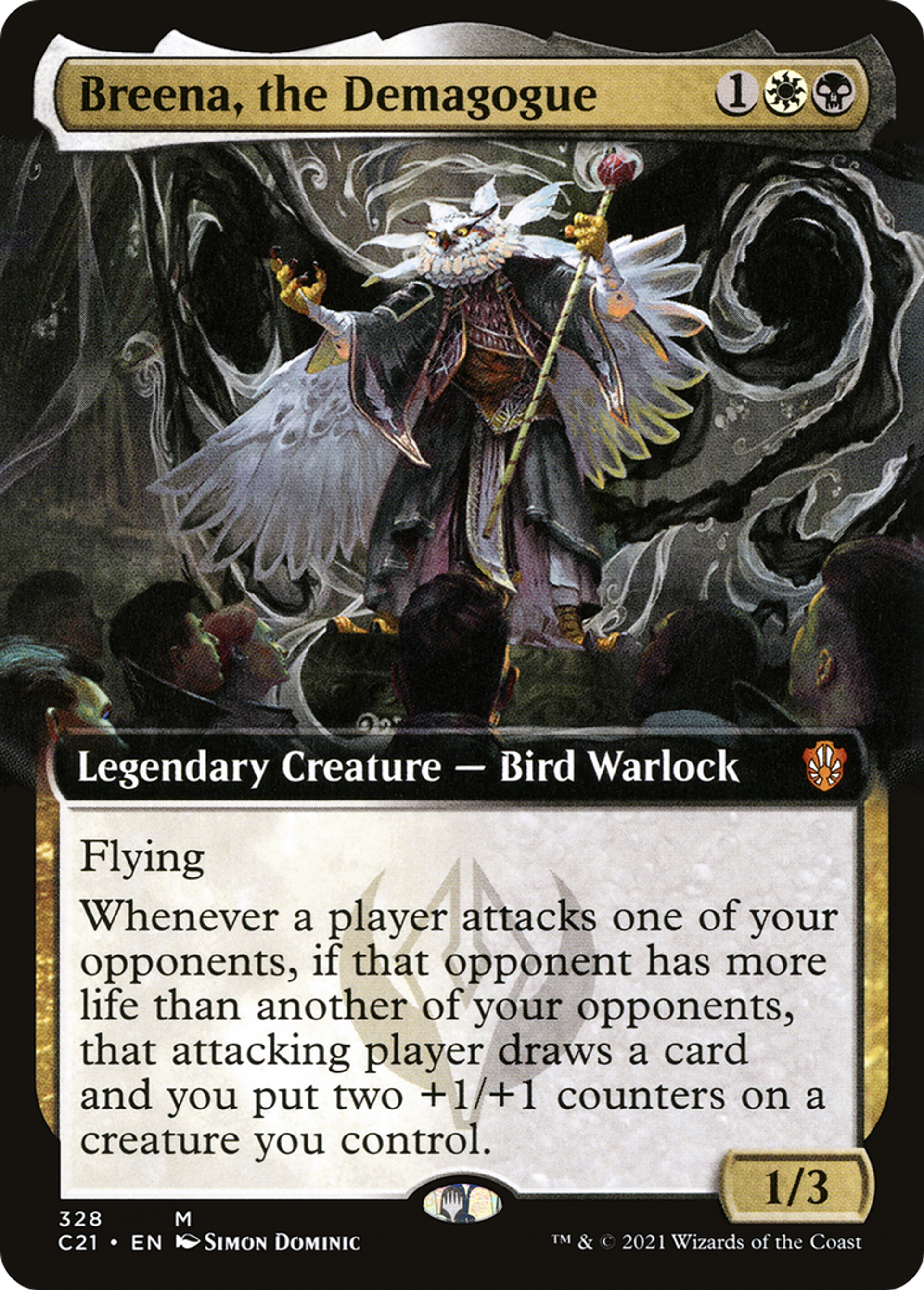 Breena, the Demagogue — Commander 2021 — Magic: The Gathering