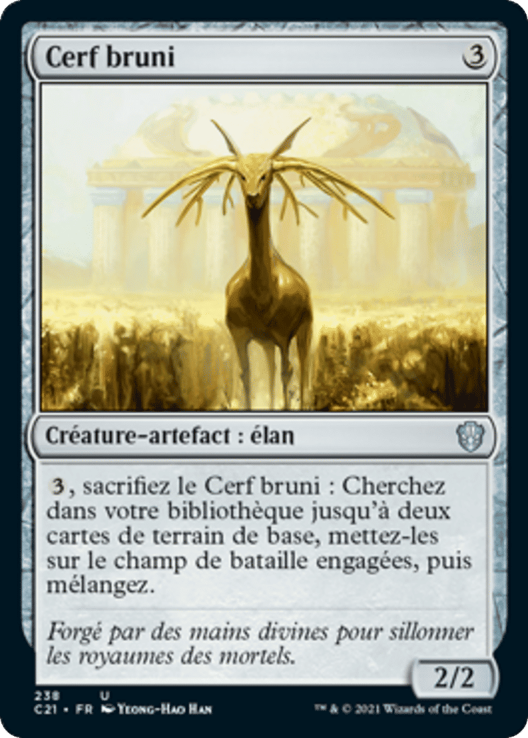 Cerf bruni — Commander 2021 — Magic: The Gathering