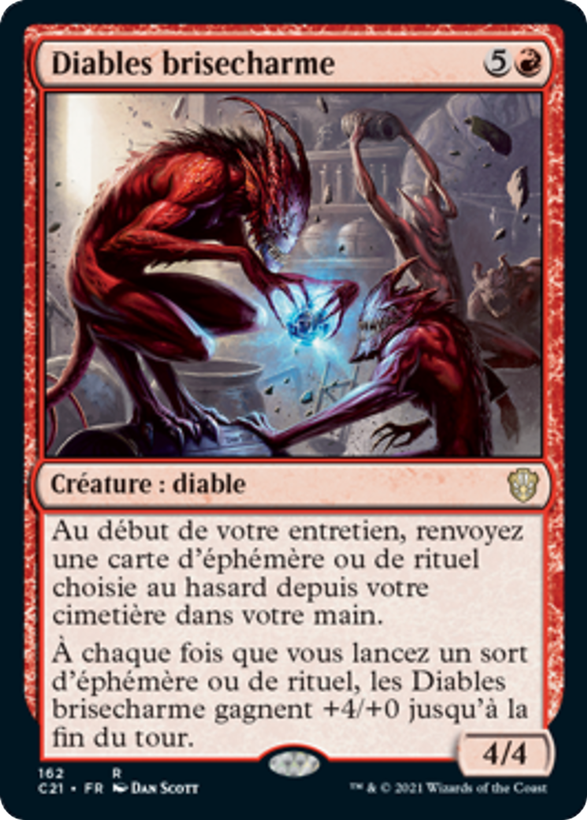 Diables brisecharme — Commander 2021 — Magic: The Gathering