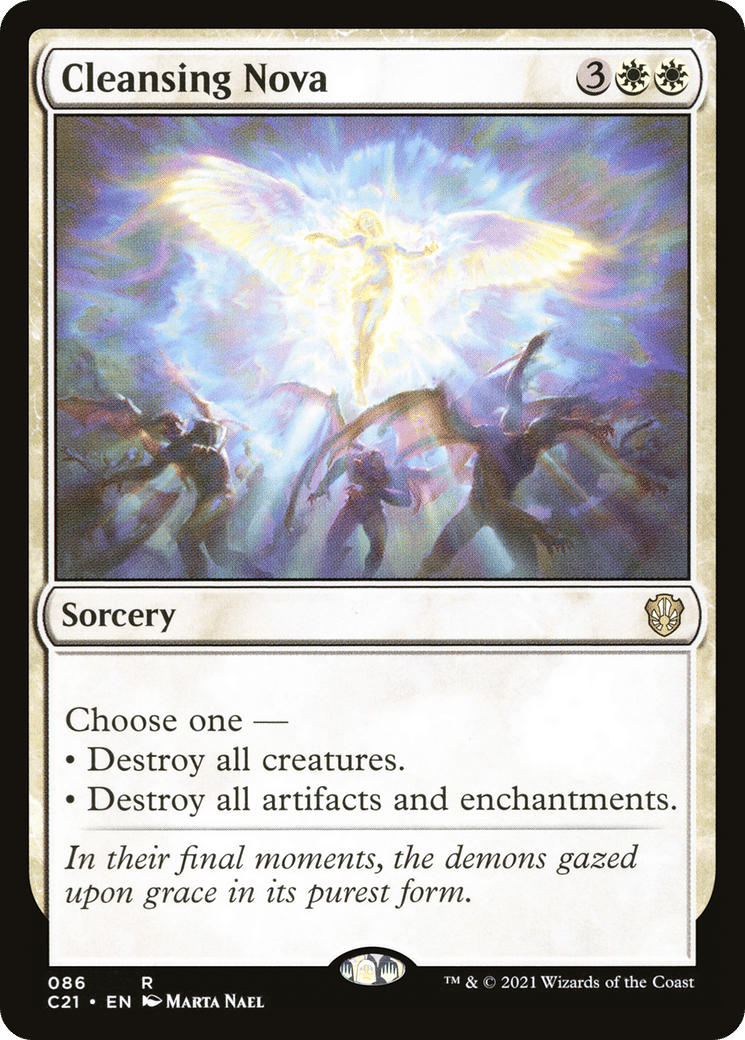 Cleansing Nova — Commander 2021 — Magic: The Gathering