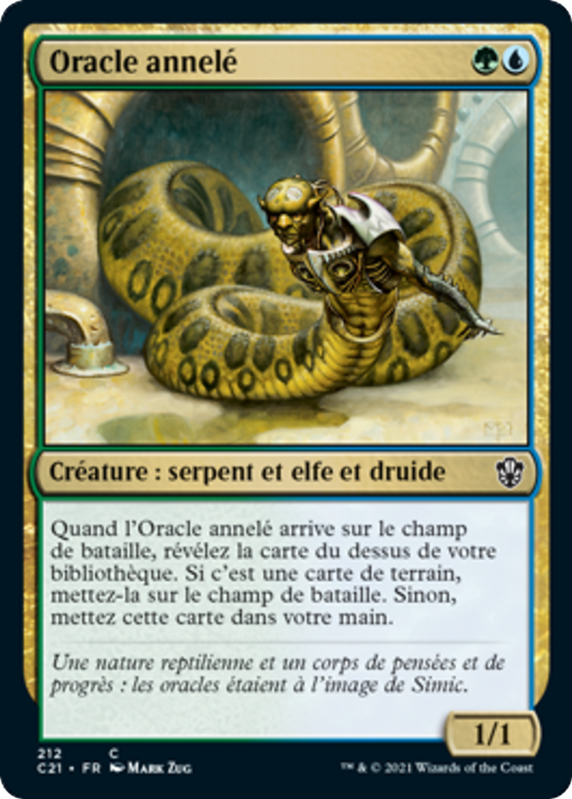 Oracle annelé — Commander 2021 — Magic: The Gathering