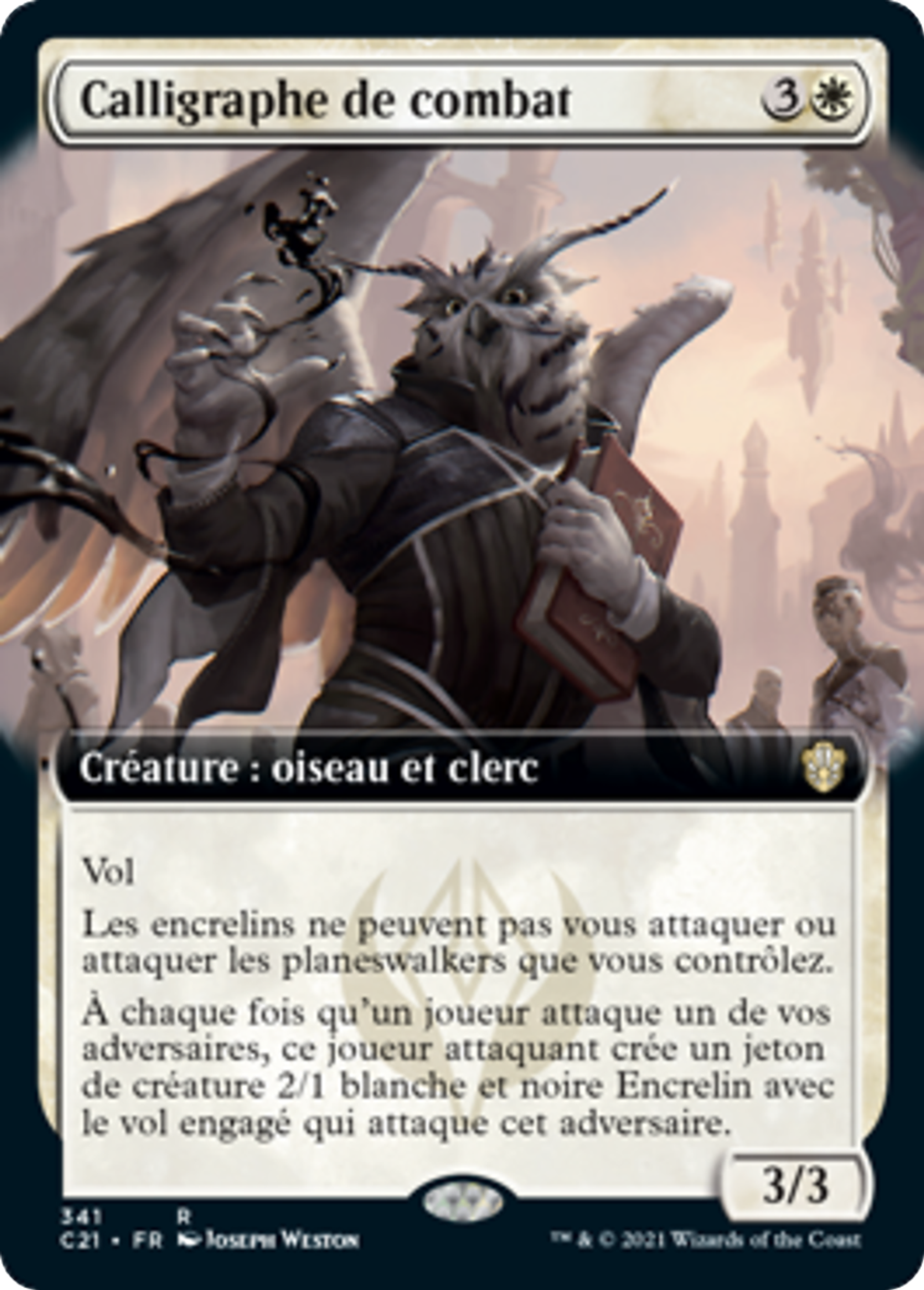 Calligraphe de combat — Commander 2021 — Magic: The Gathering