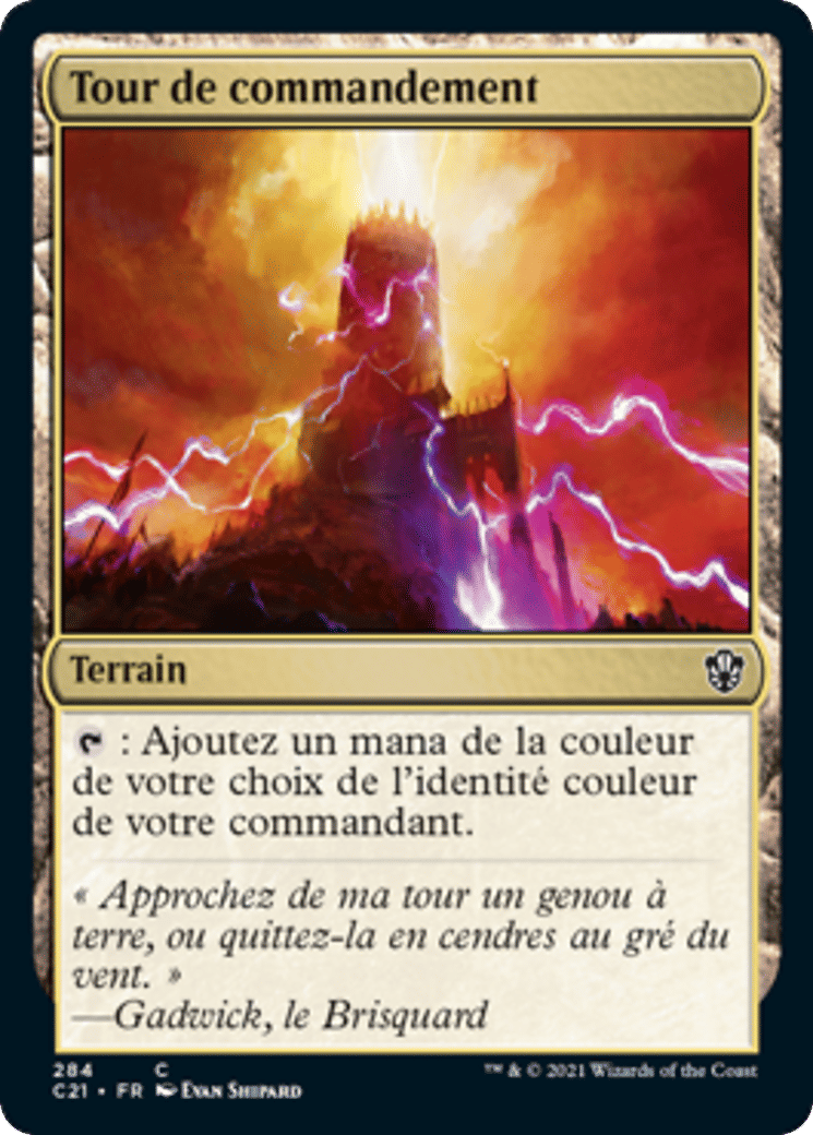 Tour de commandement — Commander 2021 — Magic: The Gathering