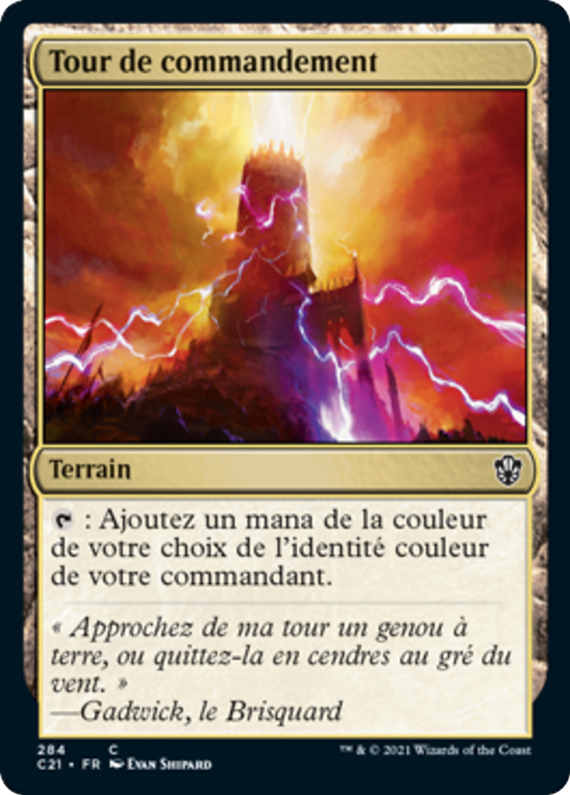 Tour de commandement — Commander 2021 — Magic: The Gathering