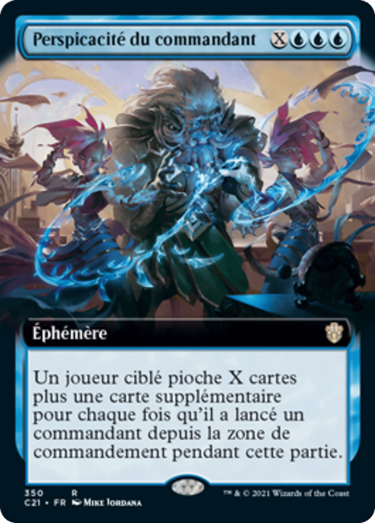 Perspicacité du commandant — Commander 2021 — Magic: The Gathering
