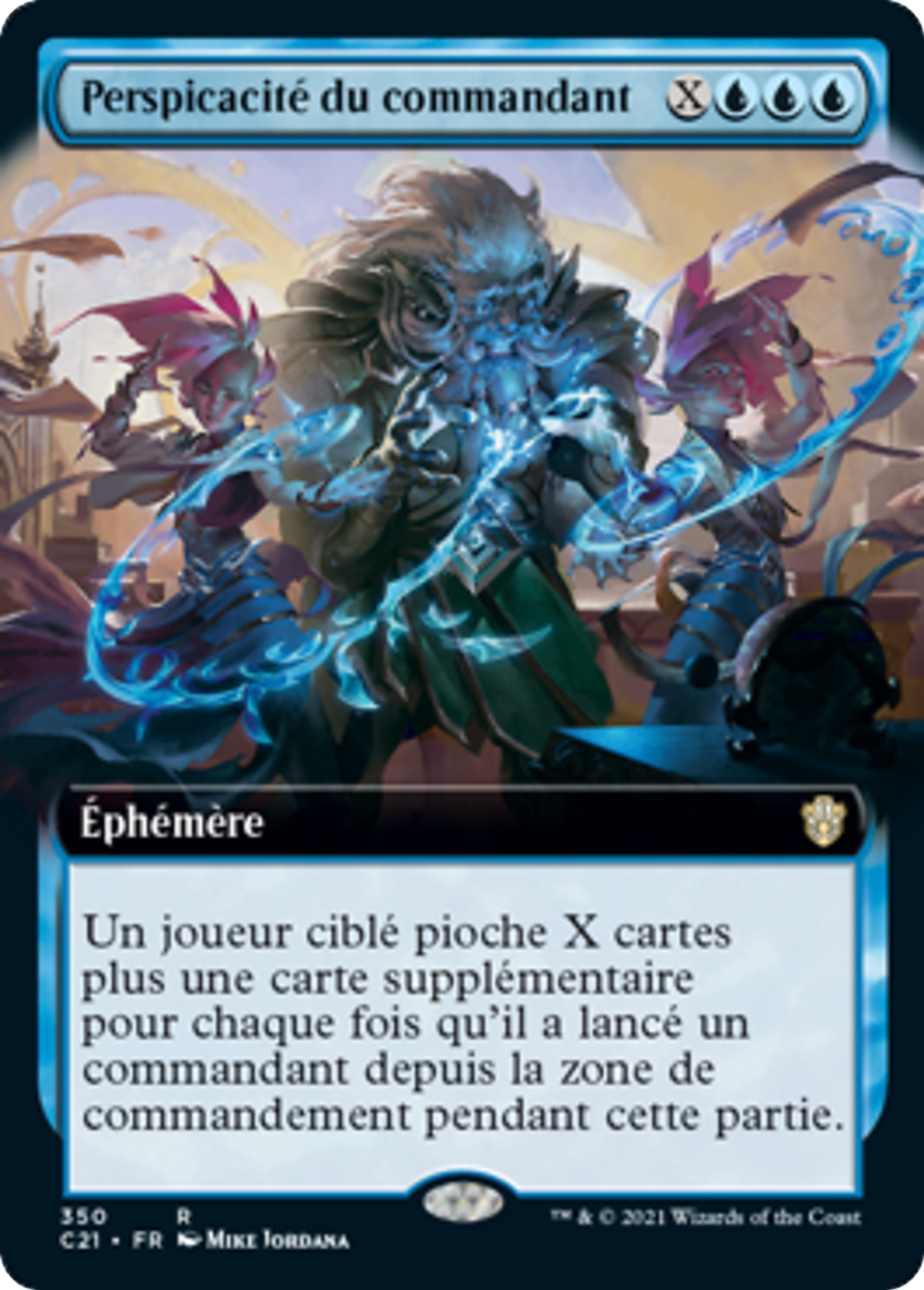 Perspicacité du commandant — Commander 2021 — Magic: The Gathering