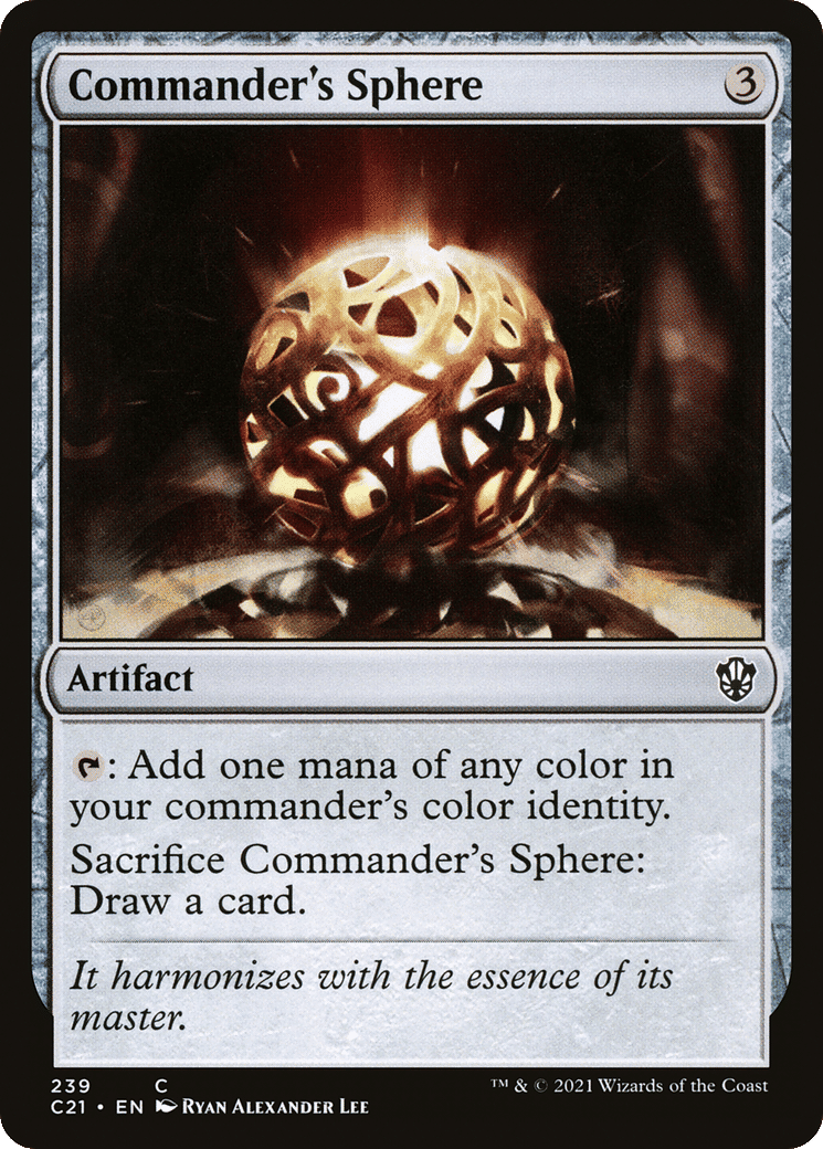 Commander's Sphere — Commander 2021 — Magic: The Gathering
