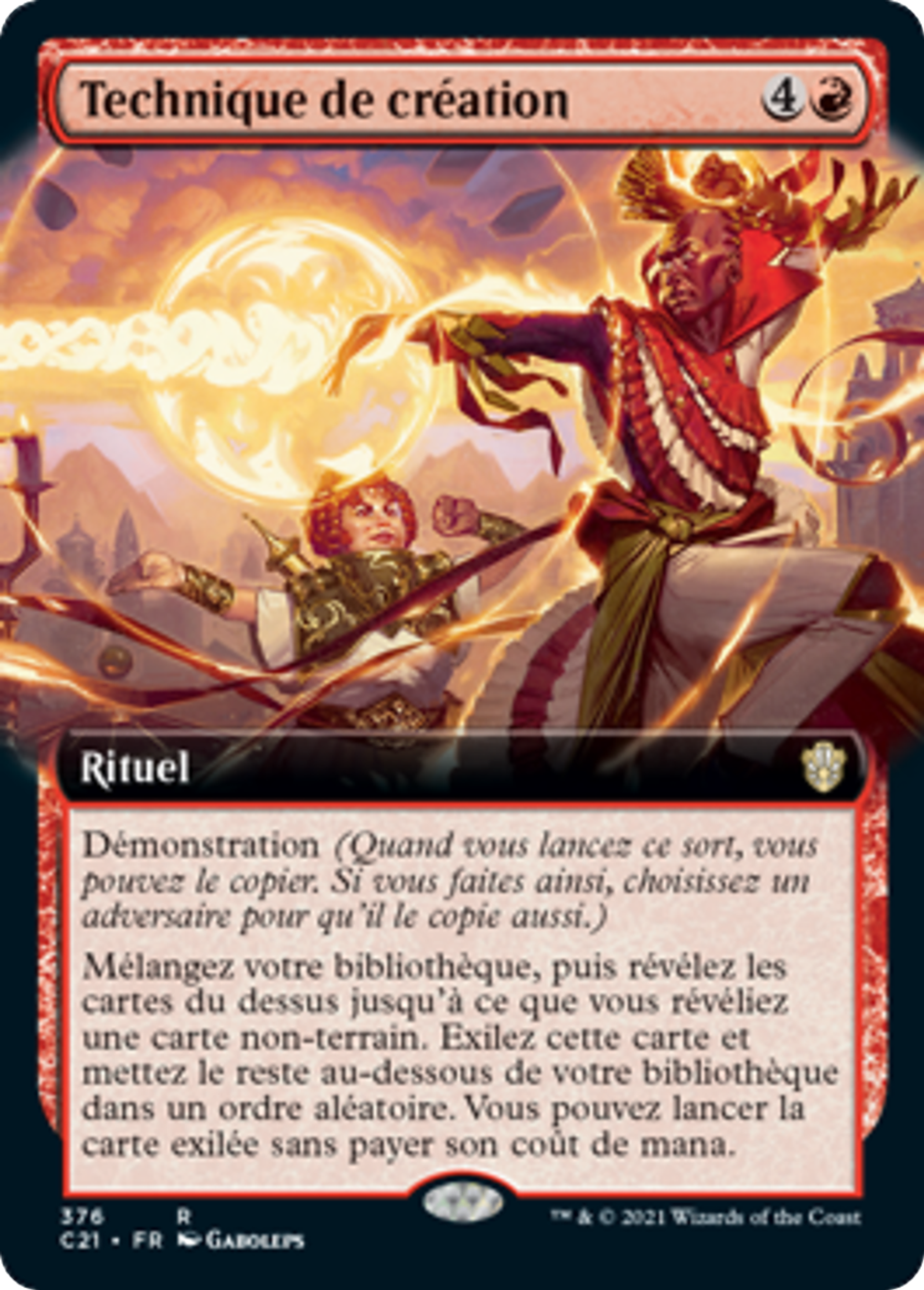 Technique de création — Commander 2021 — Magic: The Gathering
