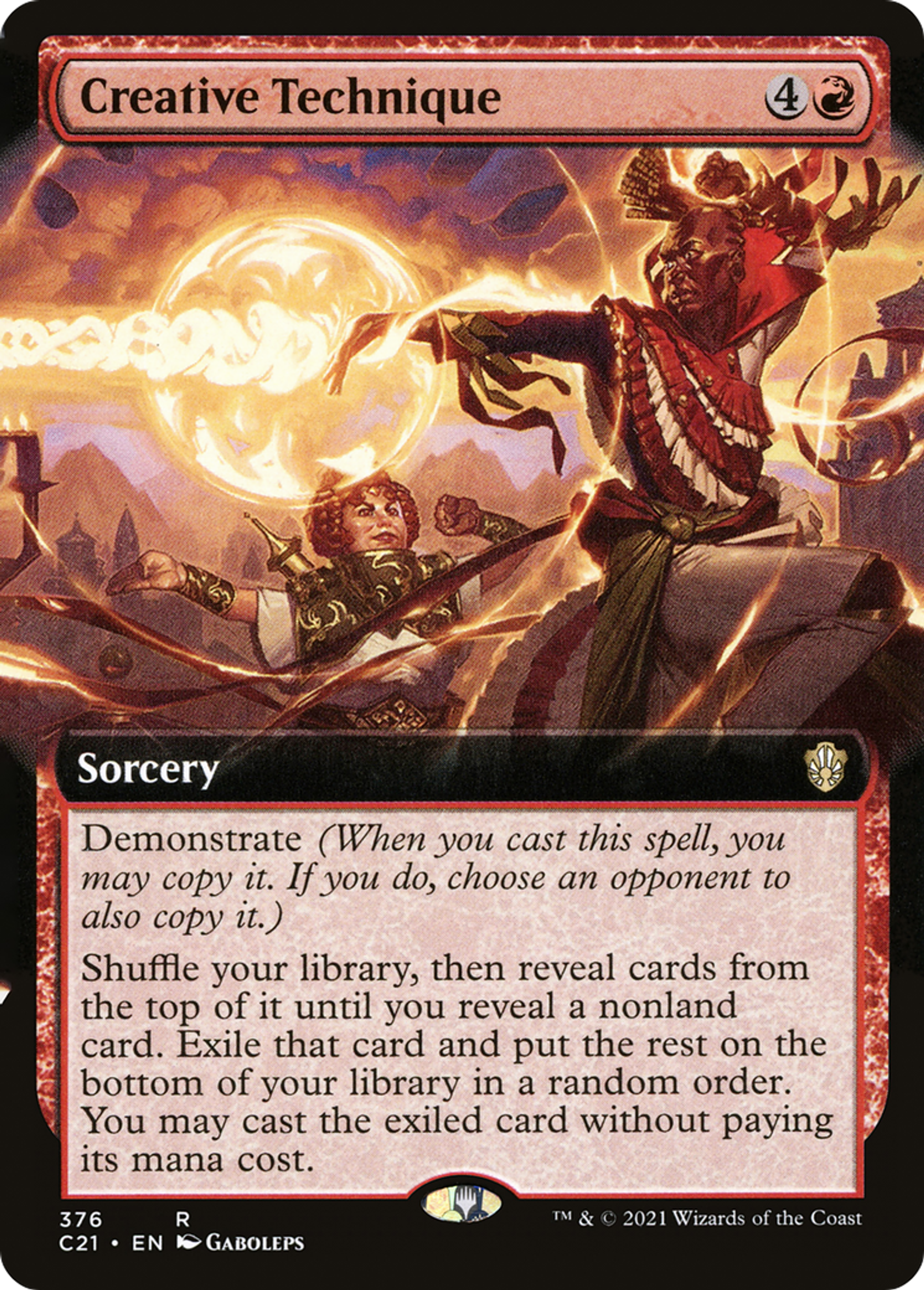 Creative Technique — Commander 2021 — Magic: The Gathering