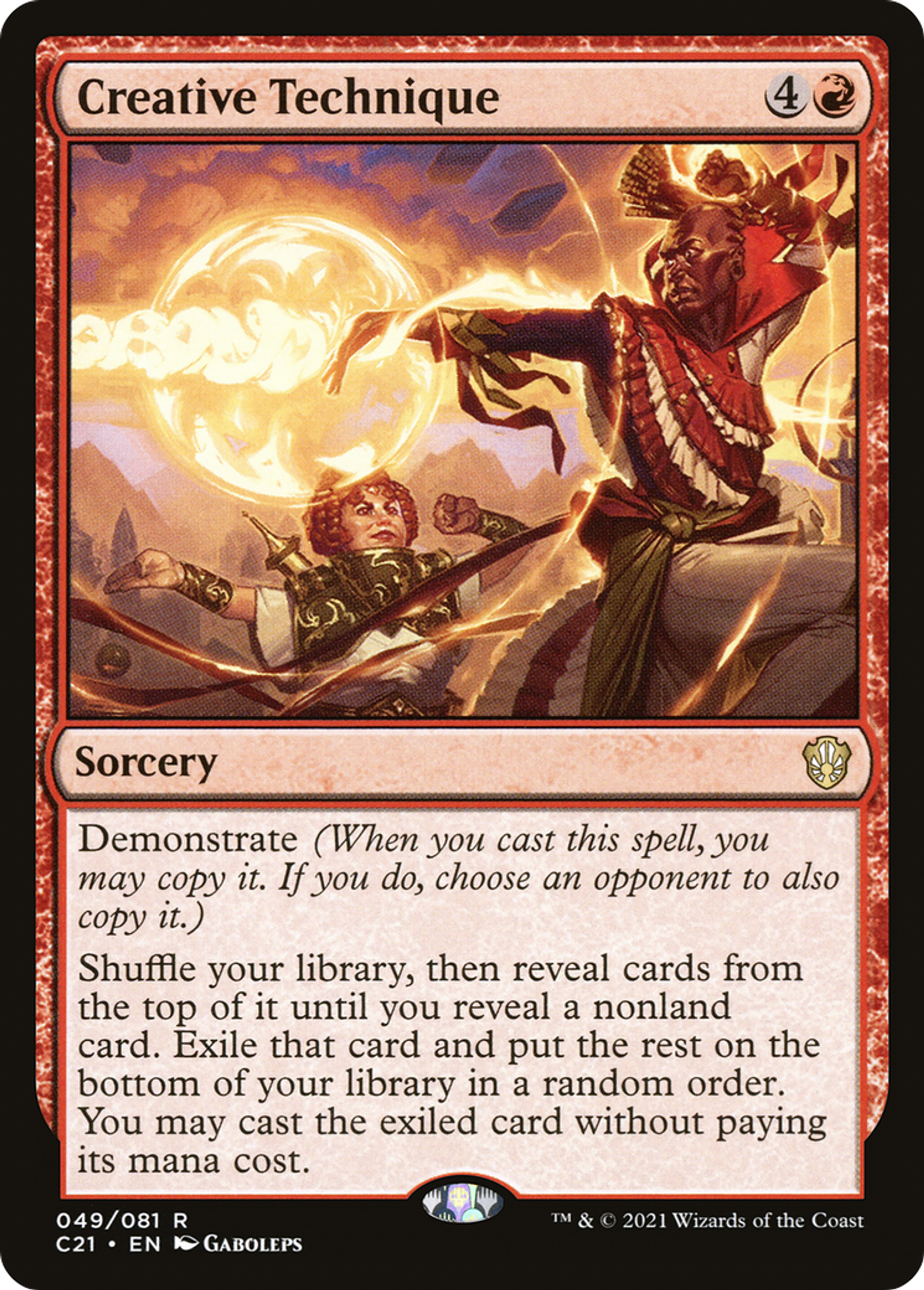 Creative Technique — Commander 2021 — Magic: The Gathering