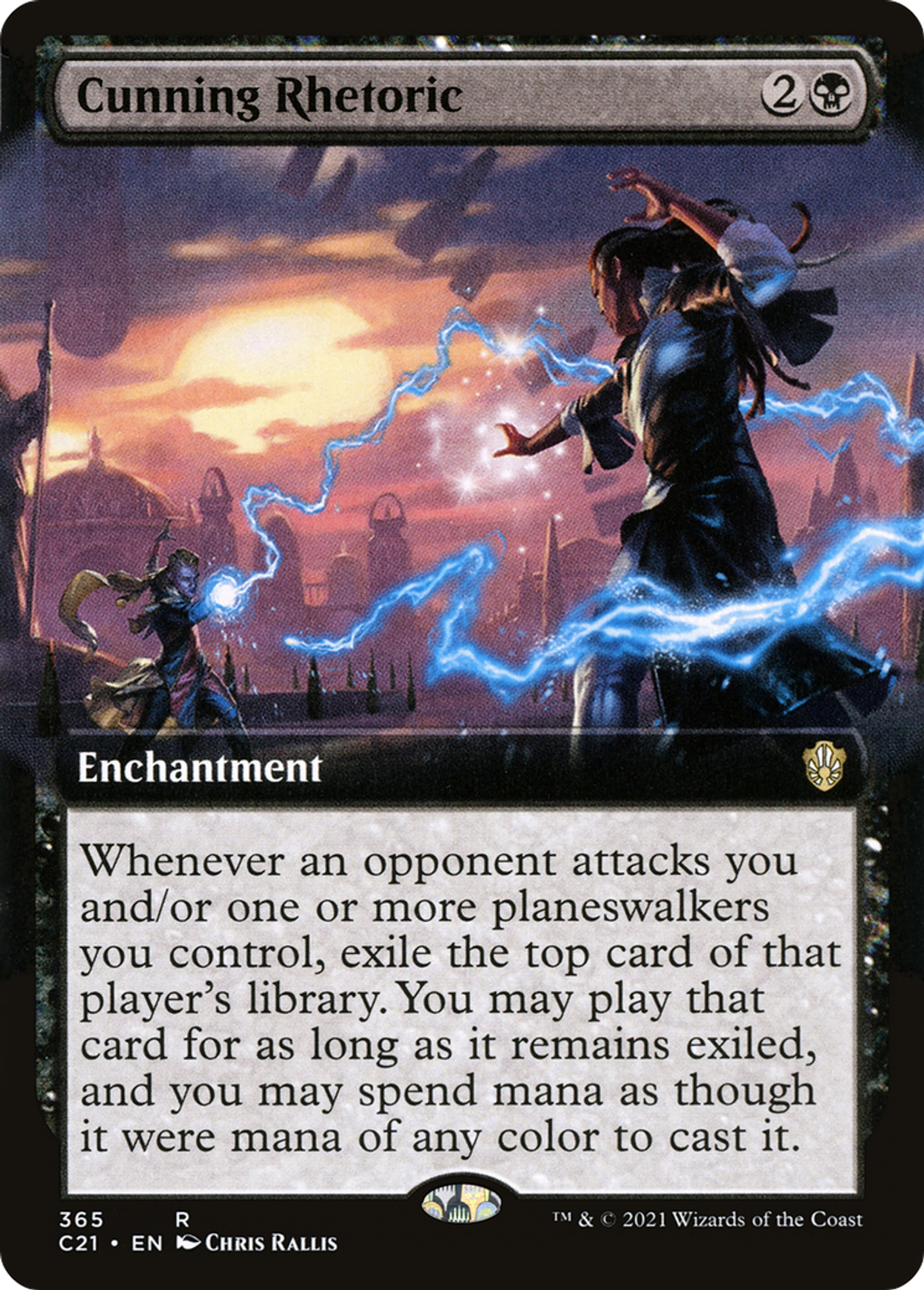 Cunning Rhetoric — Commander 2021 — Magic: The Gathering