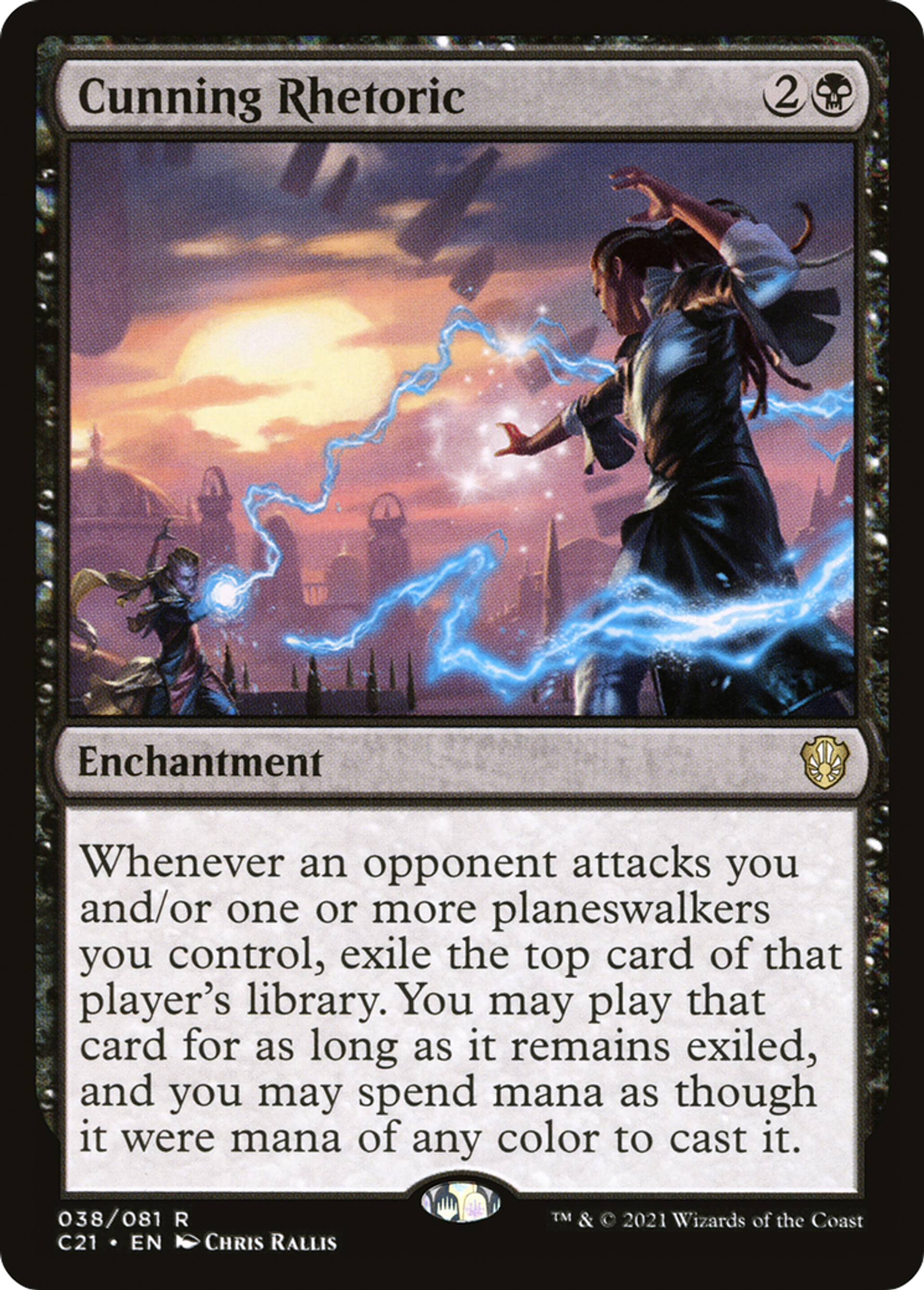 Cunning Rhetoric — Commander 2021 — Magic: The Gathering