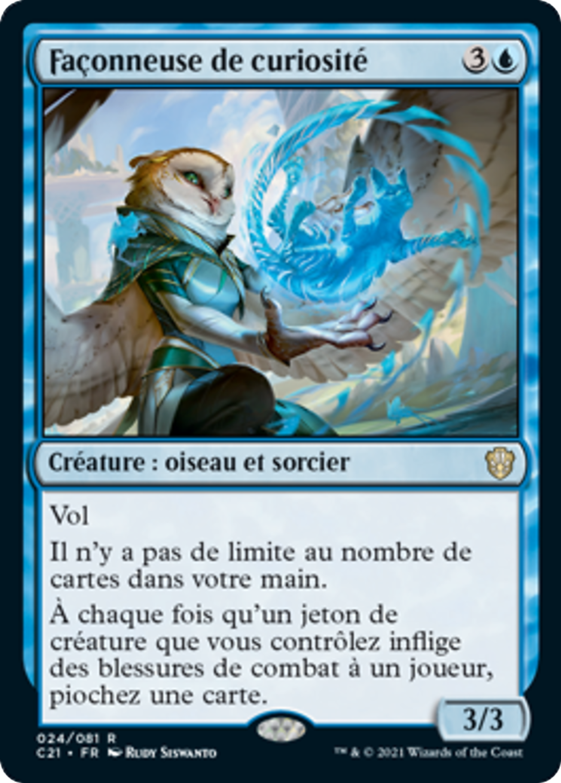 Façonneuse de curiosité — Commander 2021 — Magic: The Gathering