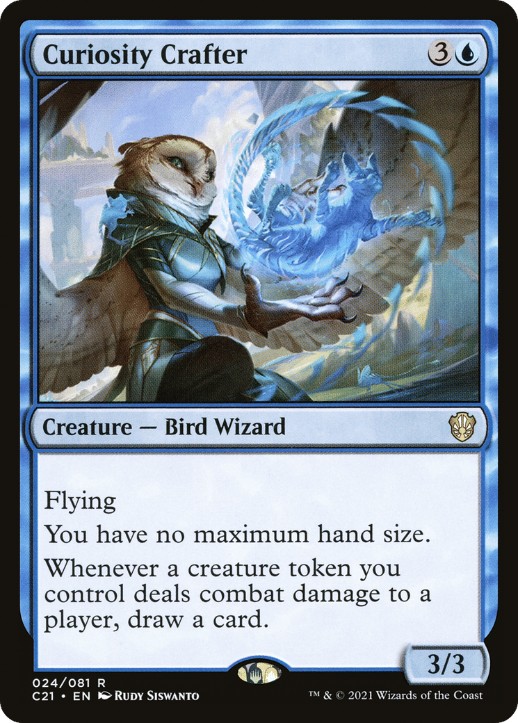 Curiosity Crafter — Commander 2021 — Magic: The Gathering