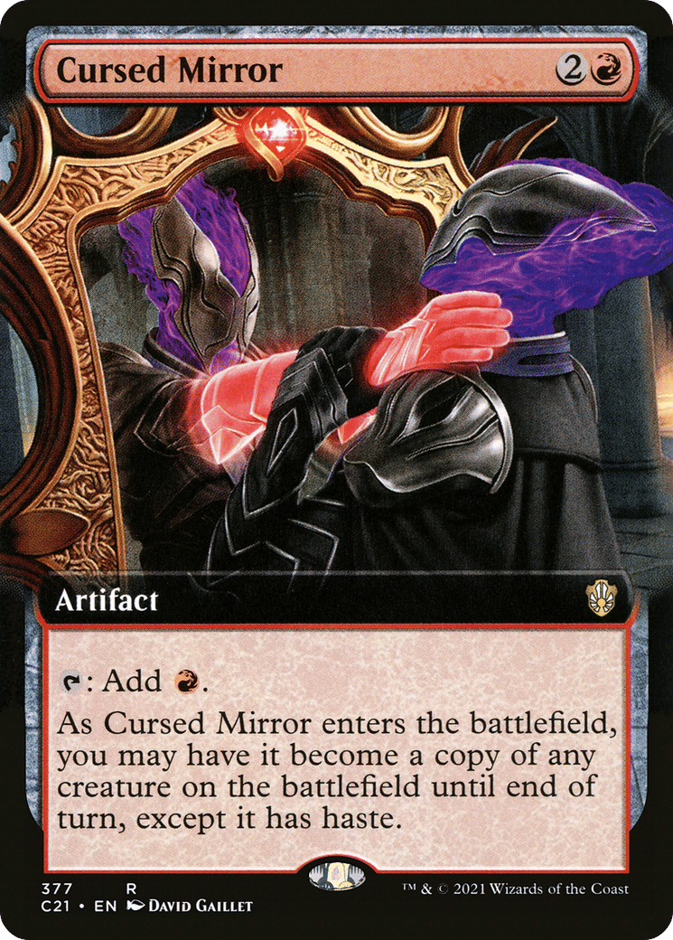 Cursed Mirror — Commander 2021 — Magic: The Gathering