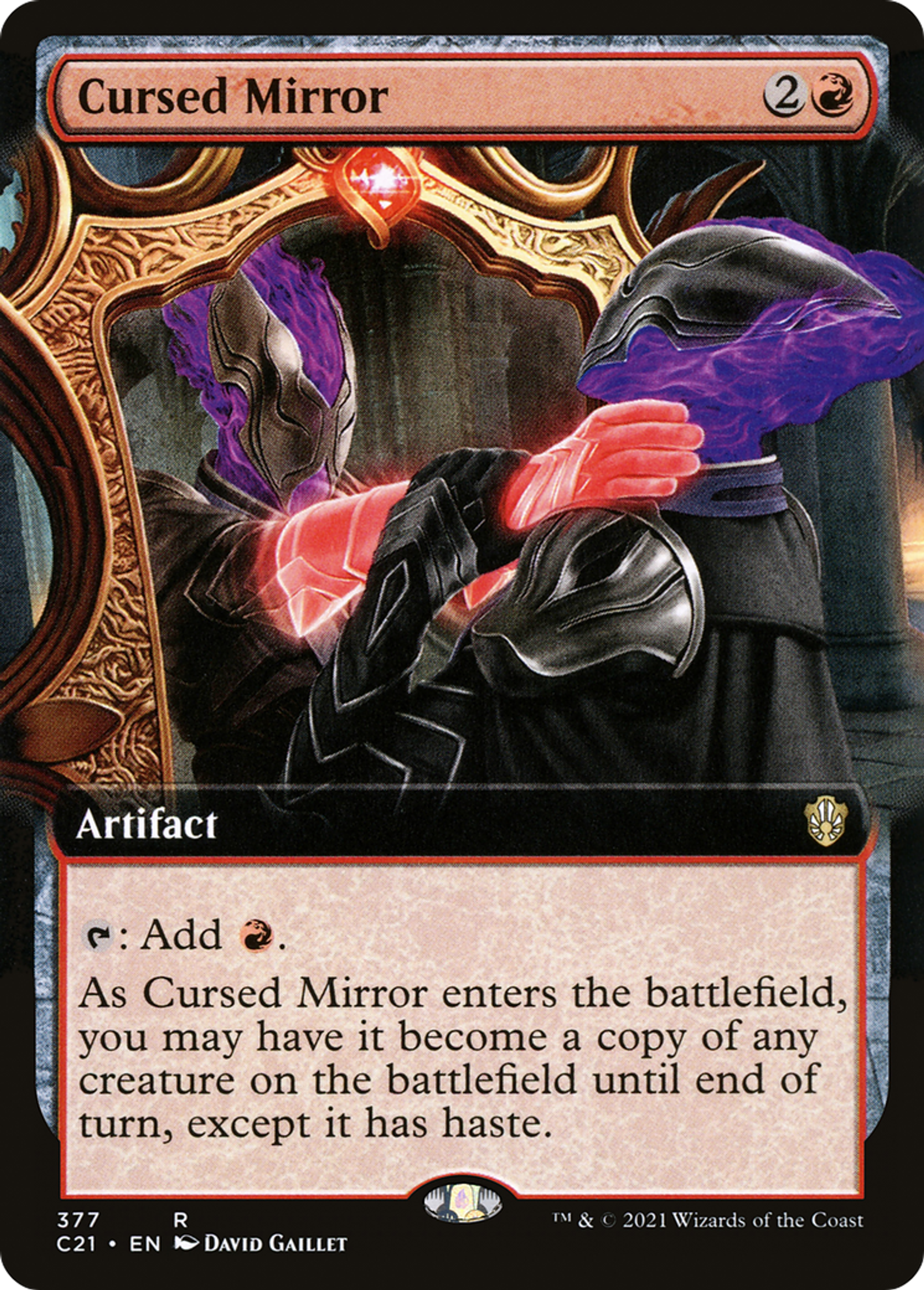 Cursed Mirror — Commander 2021 — Magic: The Gathering