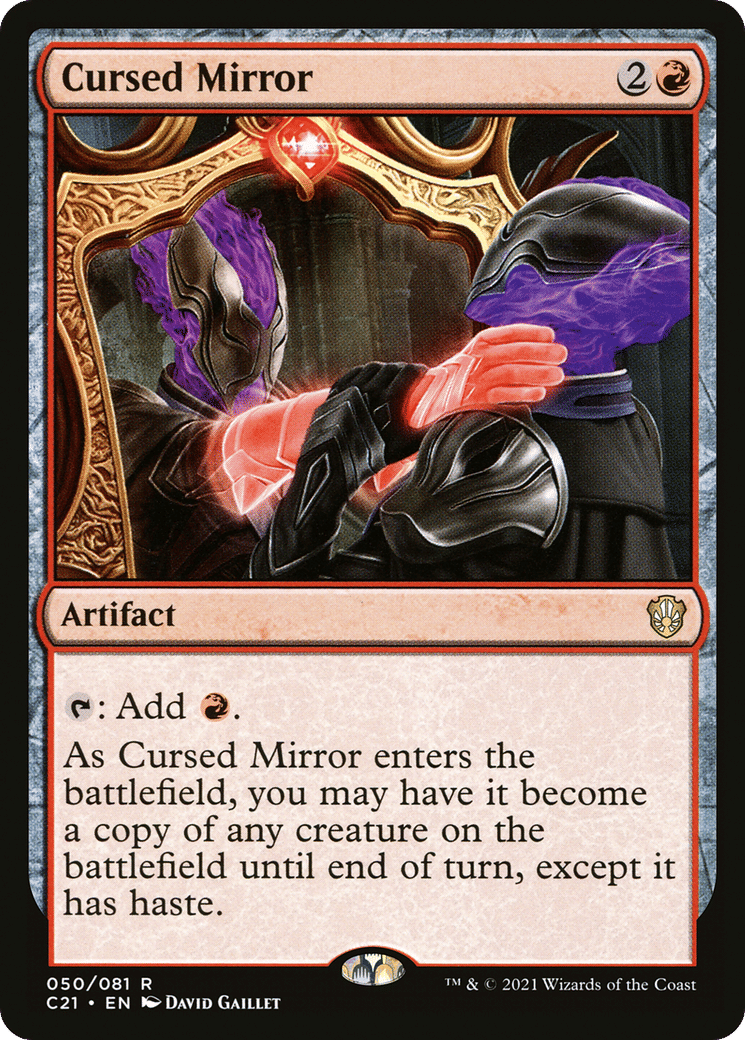 Cursed Mirror — Commander 2021 — Magic: The Gathering