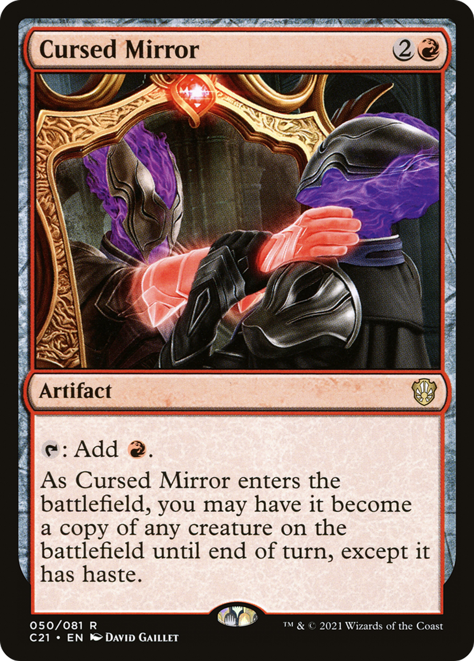Cursed Mirror — Commander 2021 — Magic: The Gathering