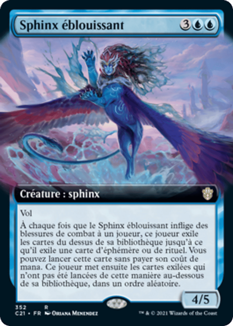 Sphinx éblouissant — Commander 2021 — Magic: The Gathering