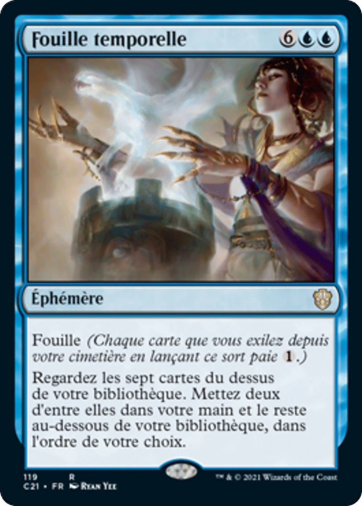 Fouille temporelle — Commander 2021 — Magic: The Gathering