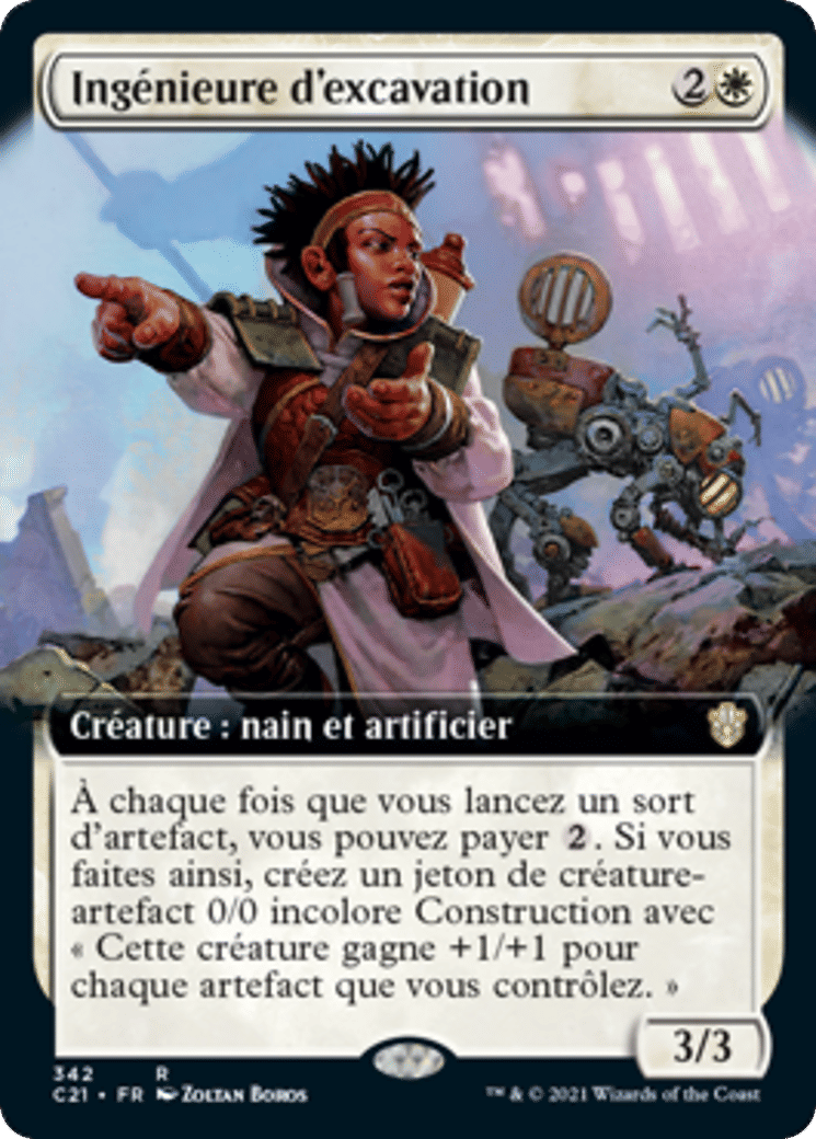 Ingénieure d'excavation — Commander 2021 — Magic: The Gathering