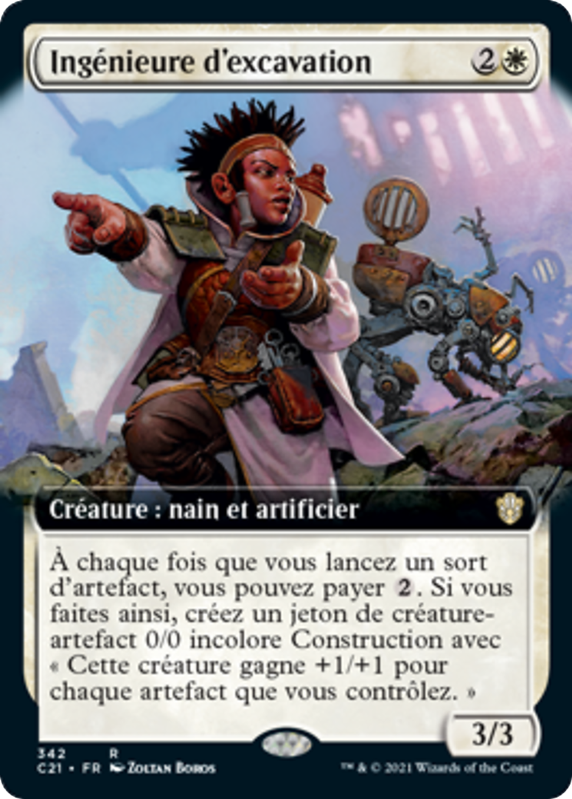 Ingénieure d'excavation — Commander 2021 — Magic: The Gathering