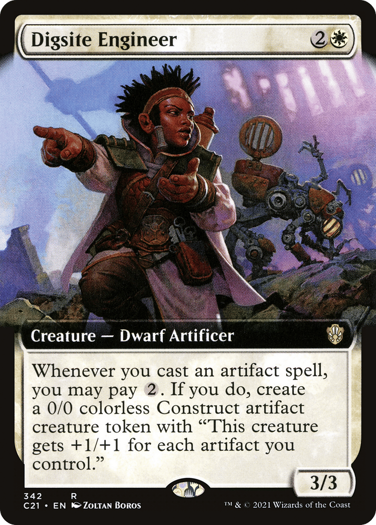 Digsite Engineer — Commander 2021 — Magic: The Gathering