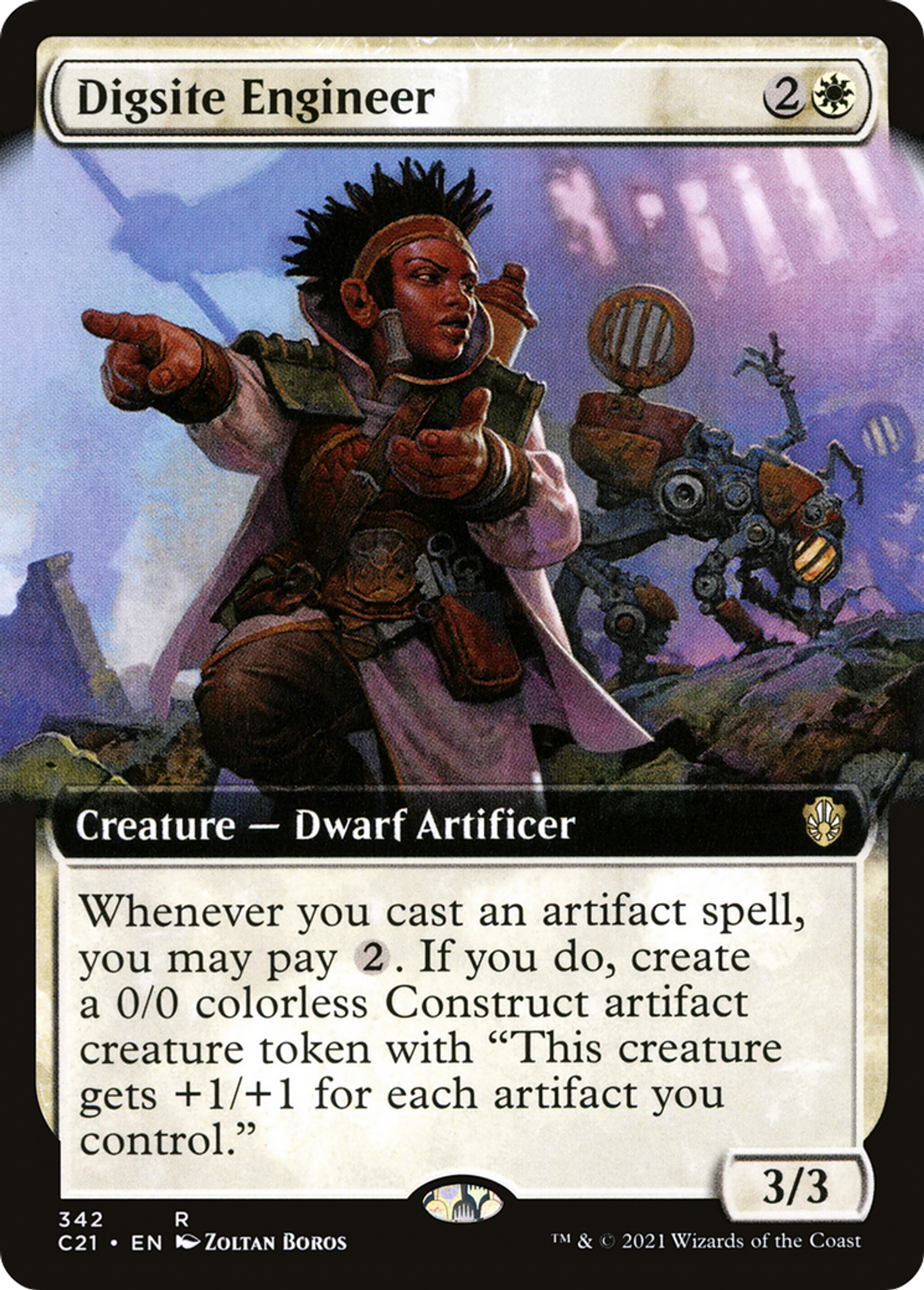 Digsite Engineer — Commander 2021 — Magic: The Gathering