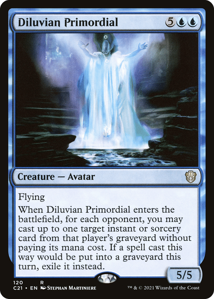 Diluvian Primordial — Commander 2021 — Magic: The Gathering