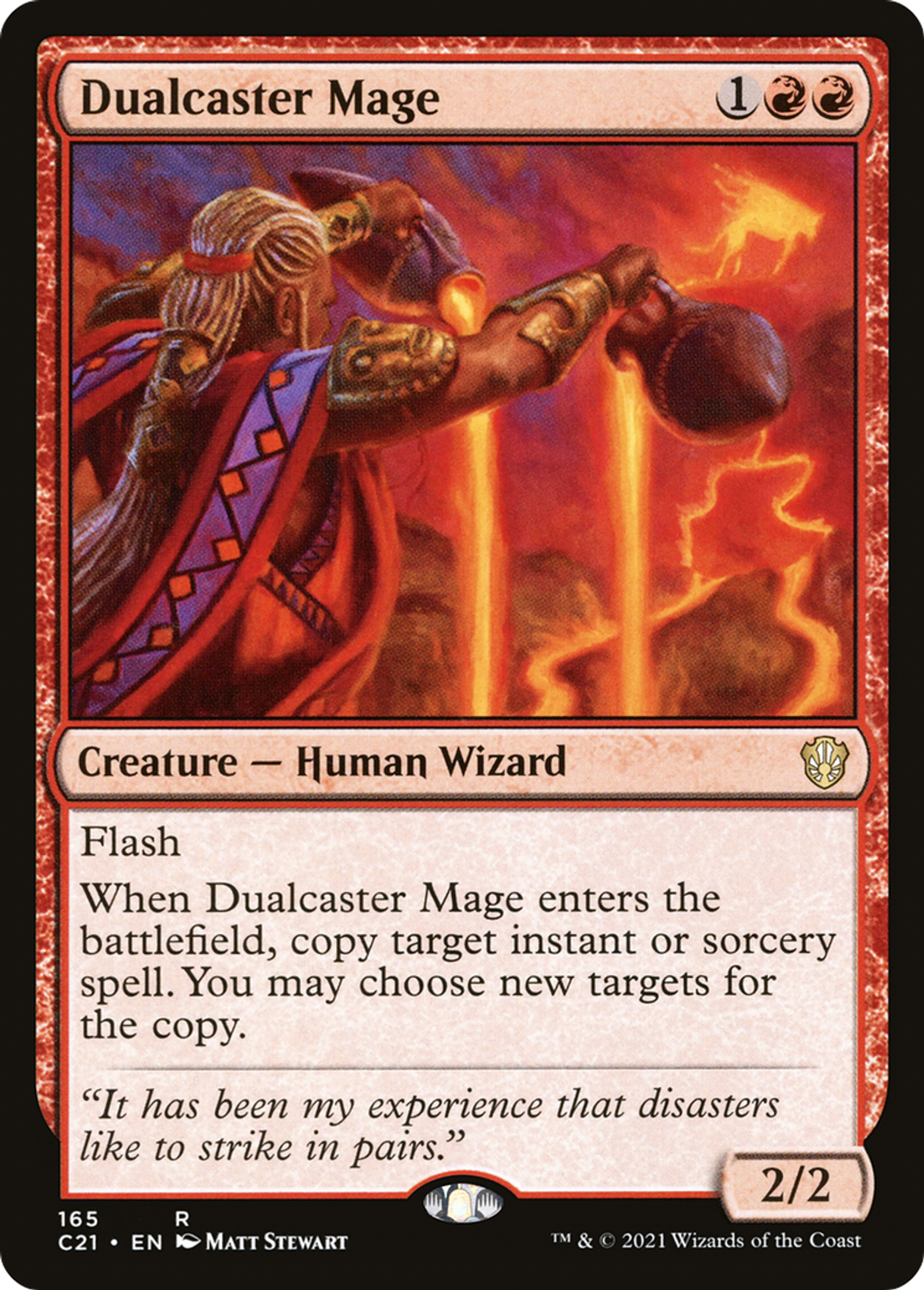 Dualcaster Mage — Commander 2021 — Magic: The Gathering