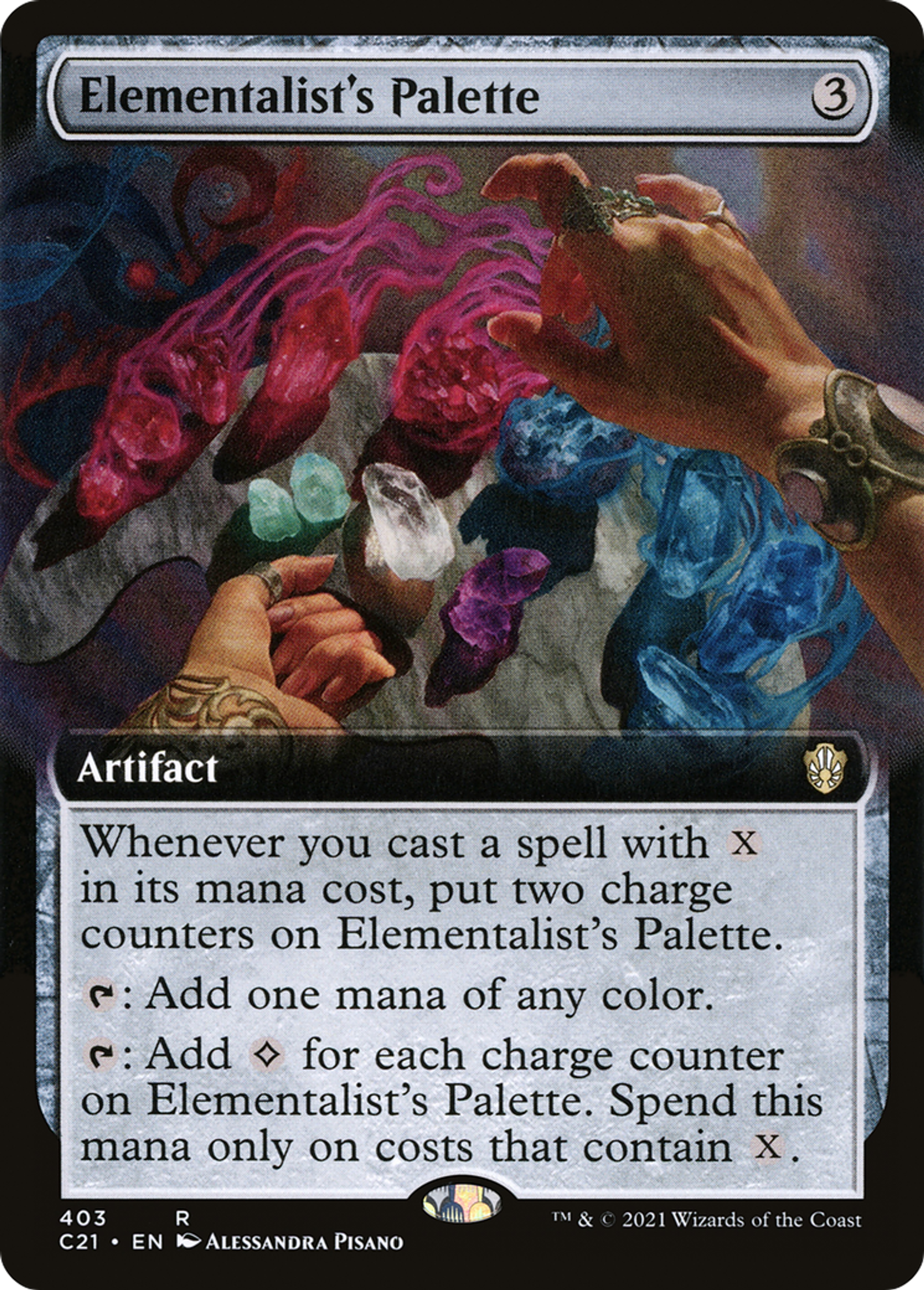 Elementalist's Palette — Commander 2021 — Magic: The Gathering