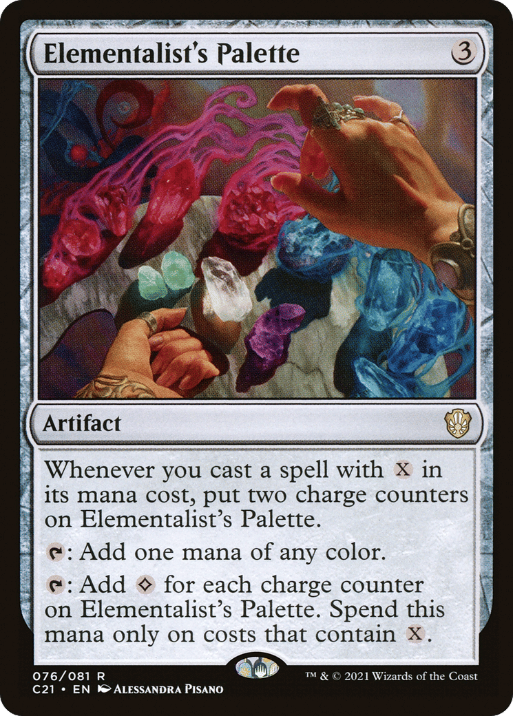 Elementalist's Palette — Commander 2021 — Magic: The Gathering