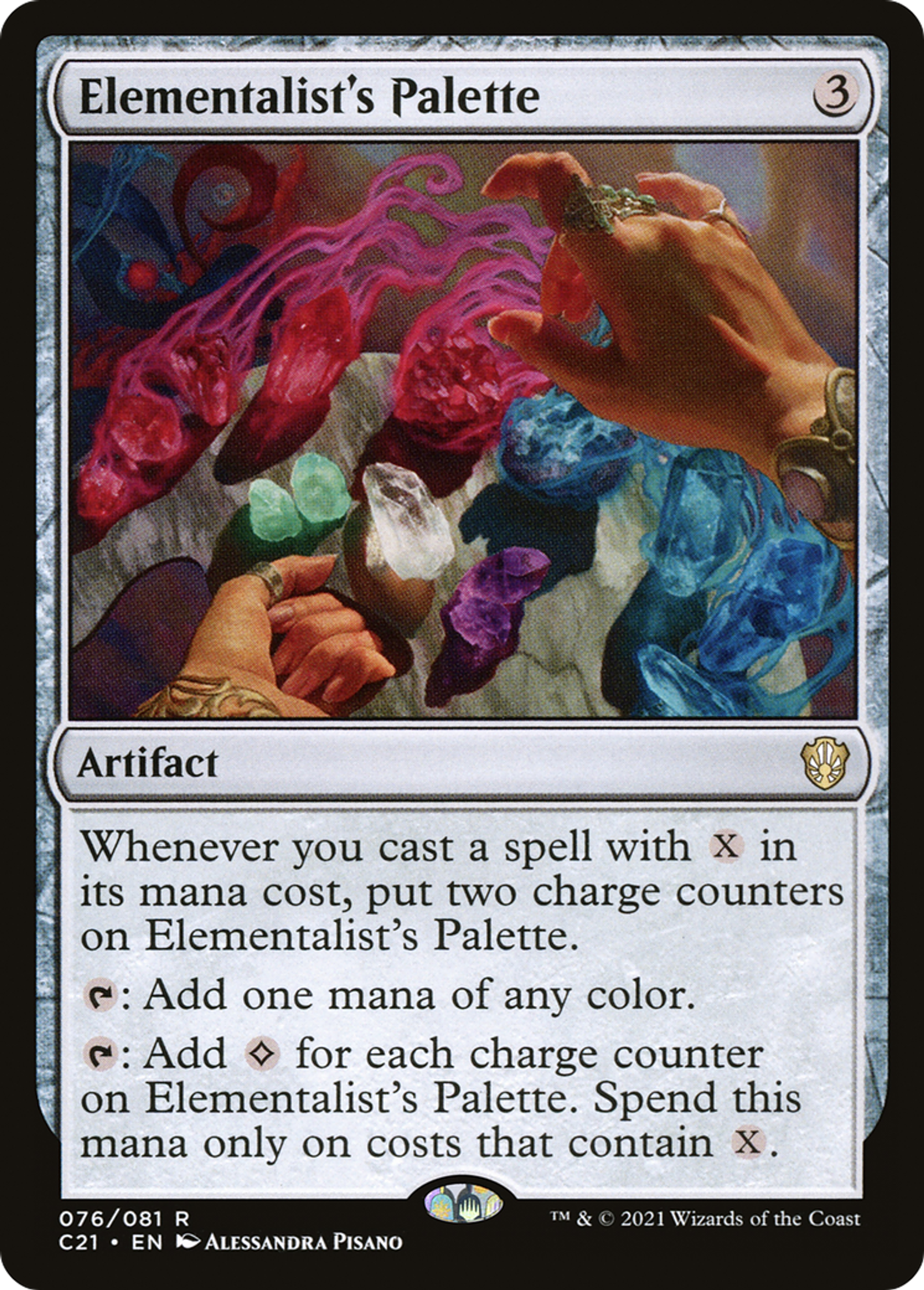Elementalist's Palette — Commander 2021 — Magic: The Gathering