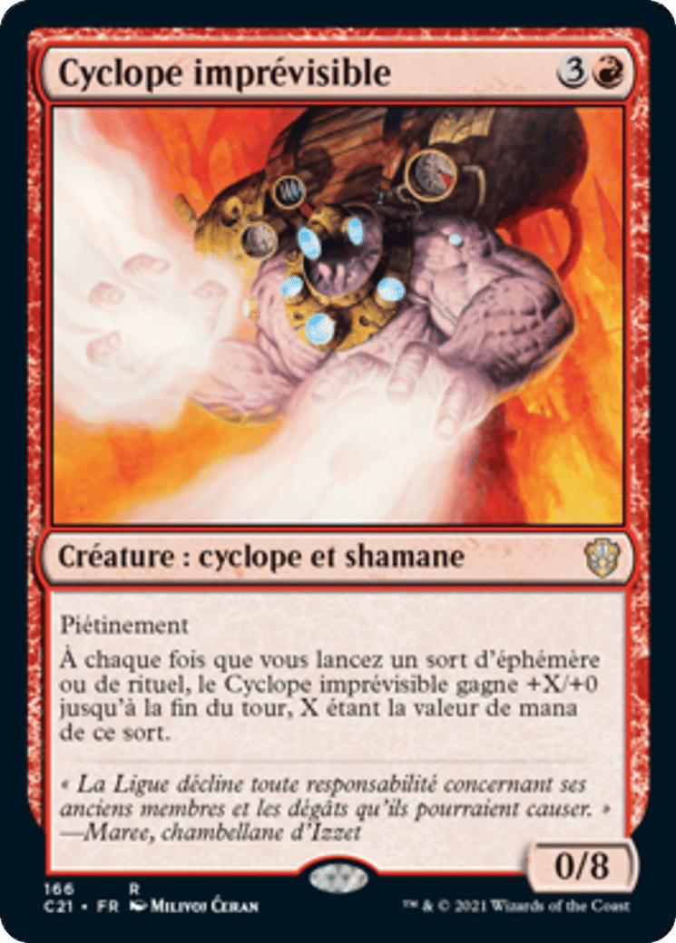 Cyclope imprévisible — Commander 2021 — Magic: The Gathering