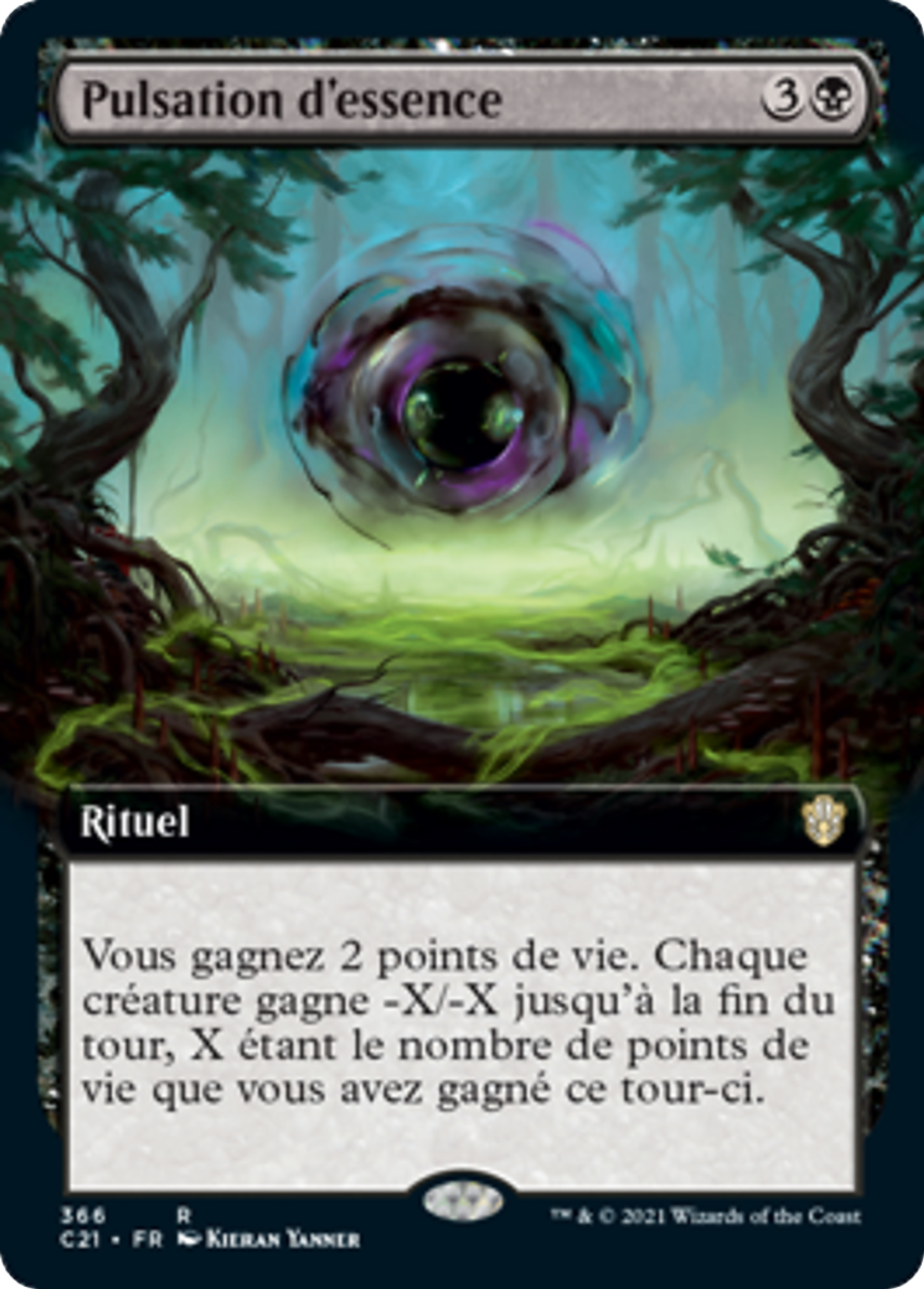 Pulsation d'essence — Commander 2021 — Magic: The Gathering