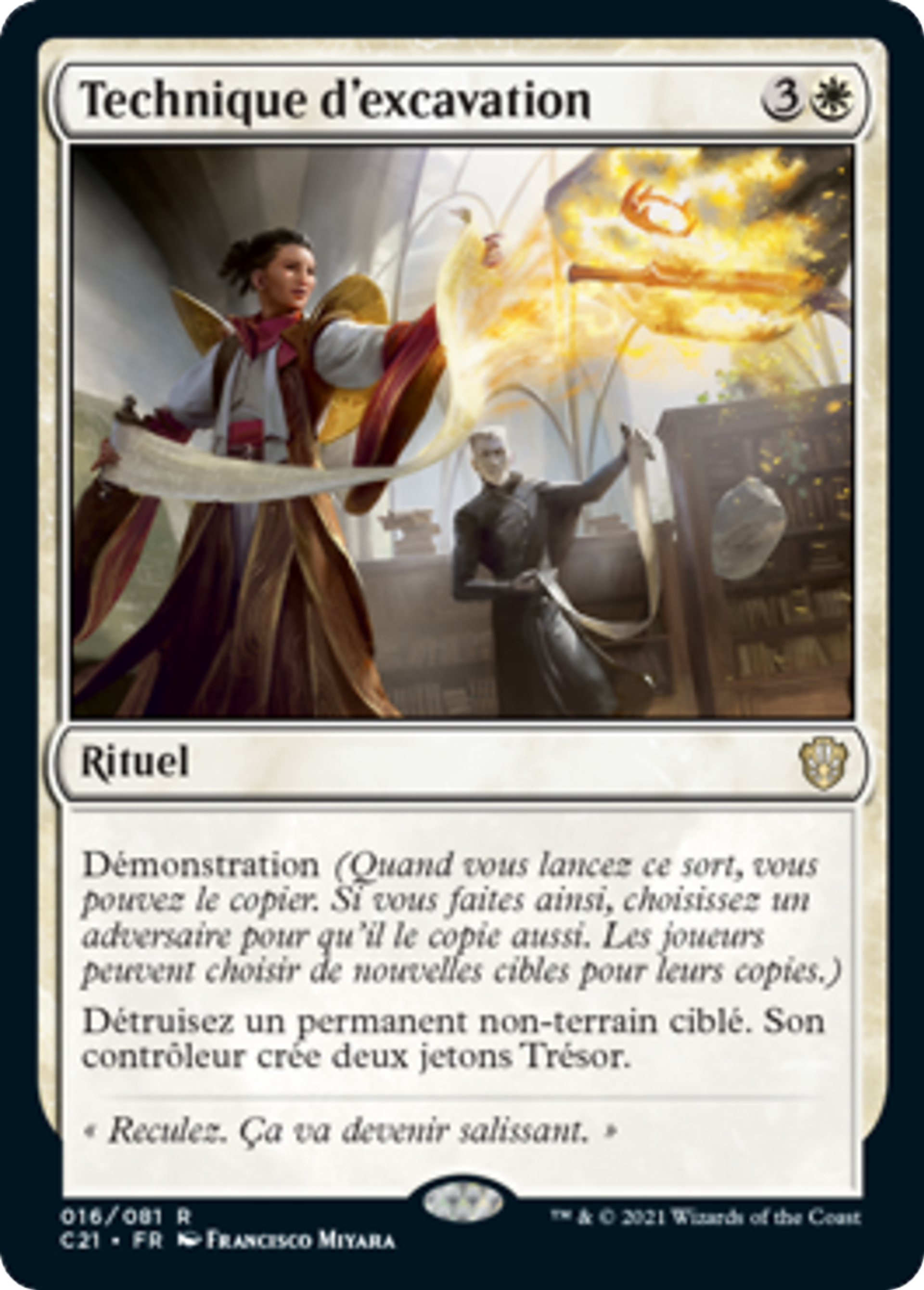 Technique d'excavation — Commander 2021 — Magic: The Gathering