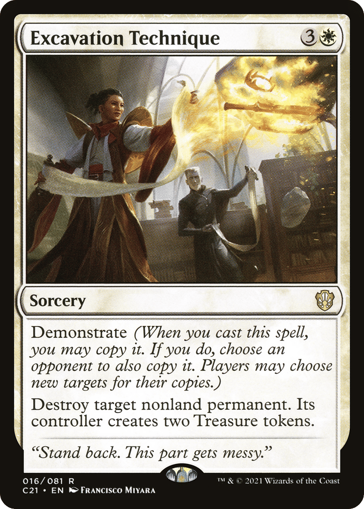 Excavation Technique — Commander 2021 — Magic: The Gathering