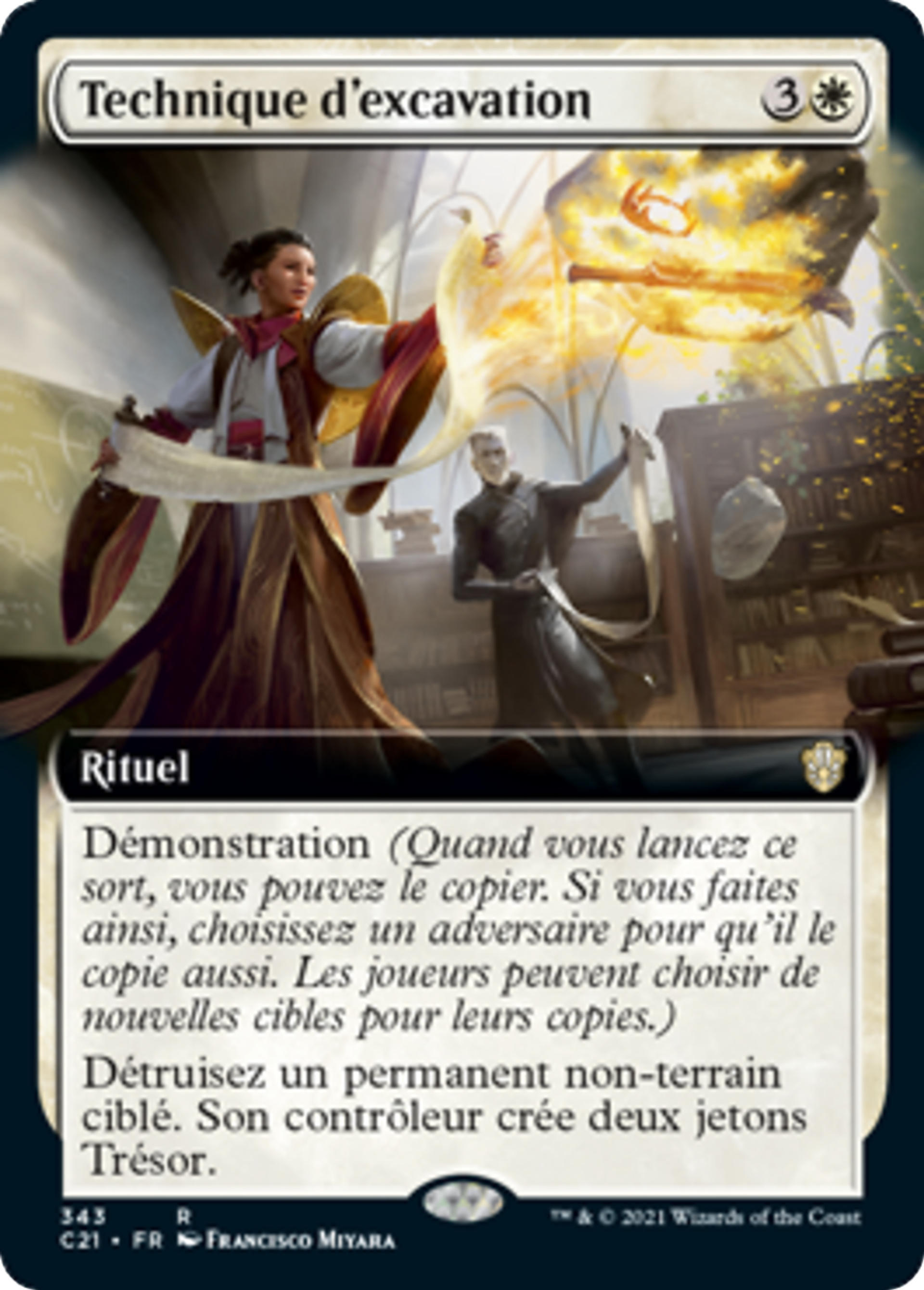 Technique d'excavation — Commander 2021 — Magic: The Gathering