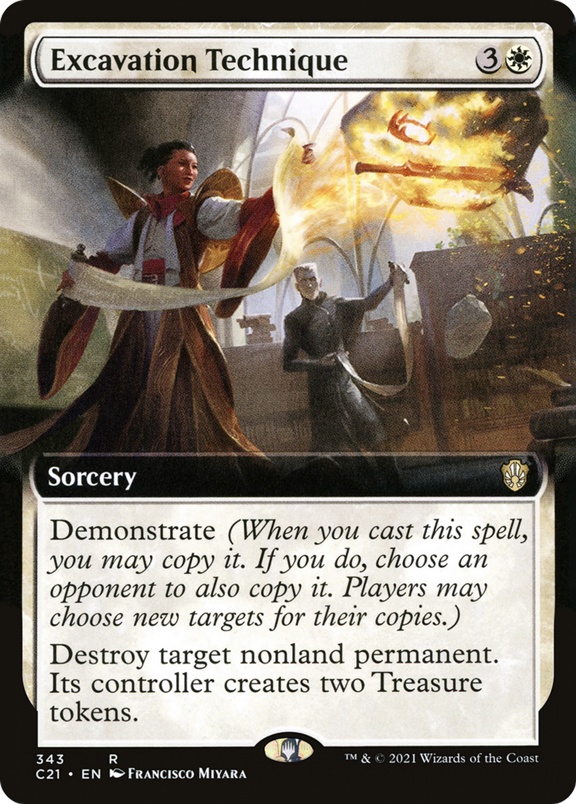 Excavation Technique — Commander 2021 — Magic: The Gathering