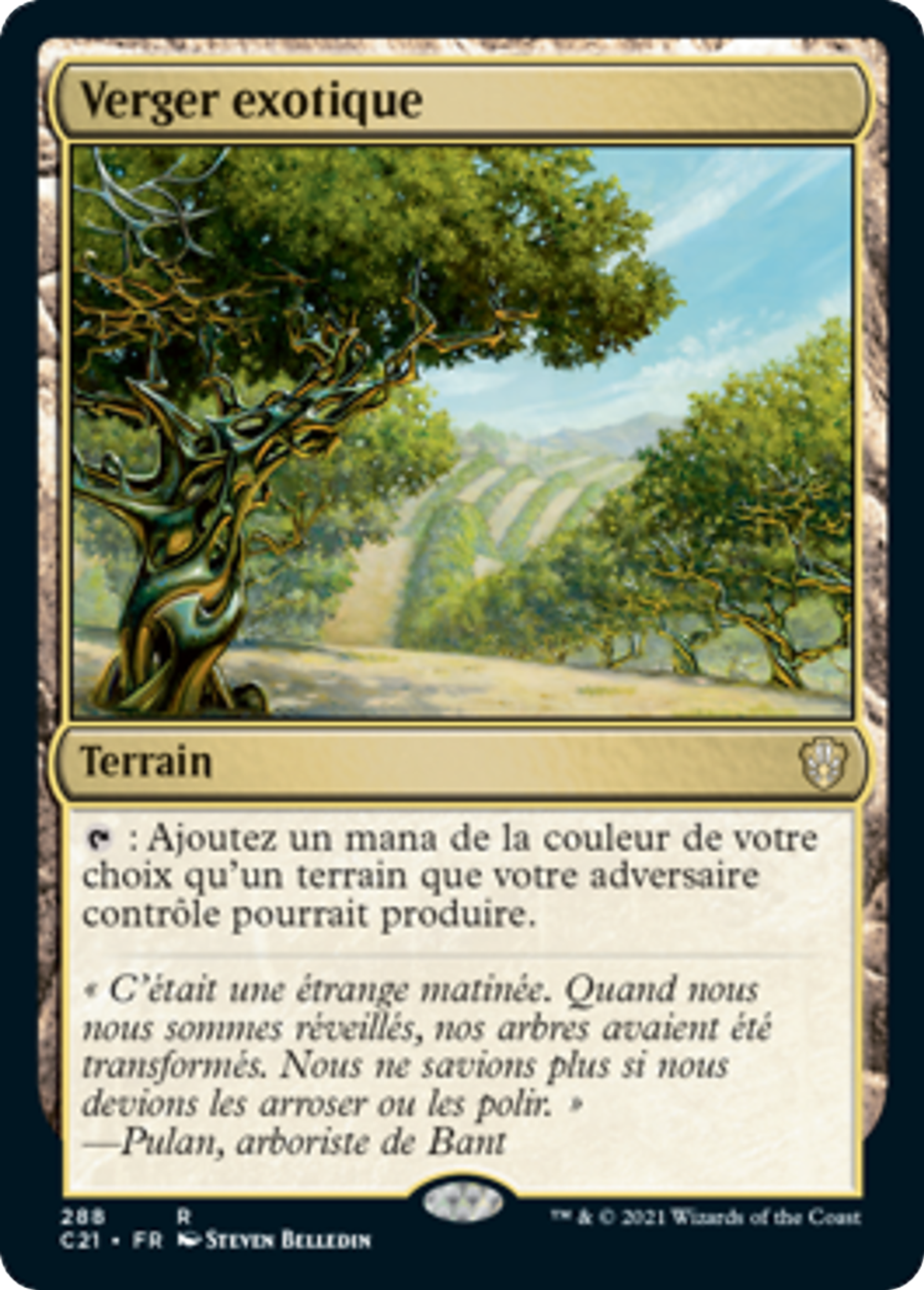 Verger exotique — Commander 2021 — Magic: The Gathering