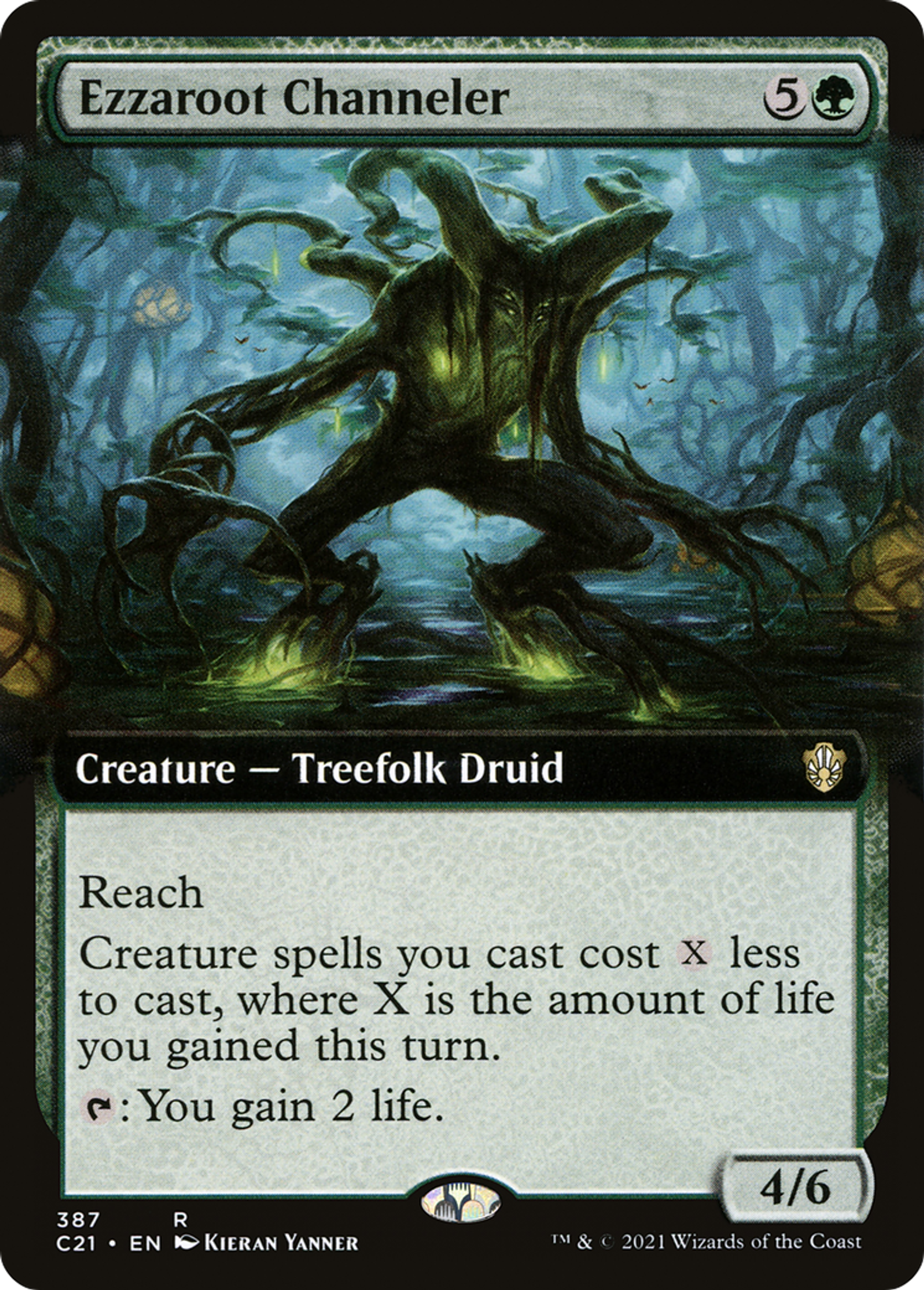 Ezzaroot Channeler — Commander 2021 — Magic: The Gathering