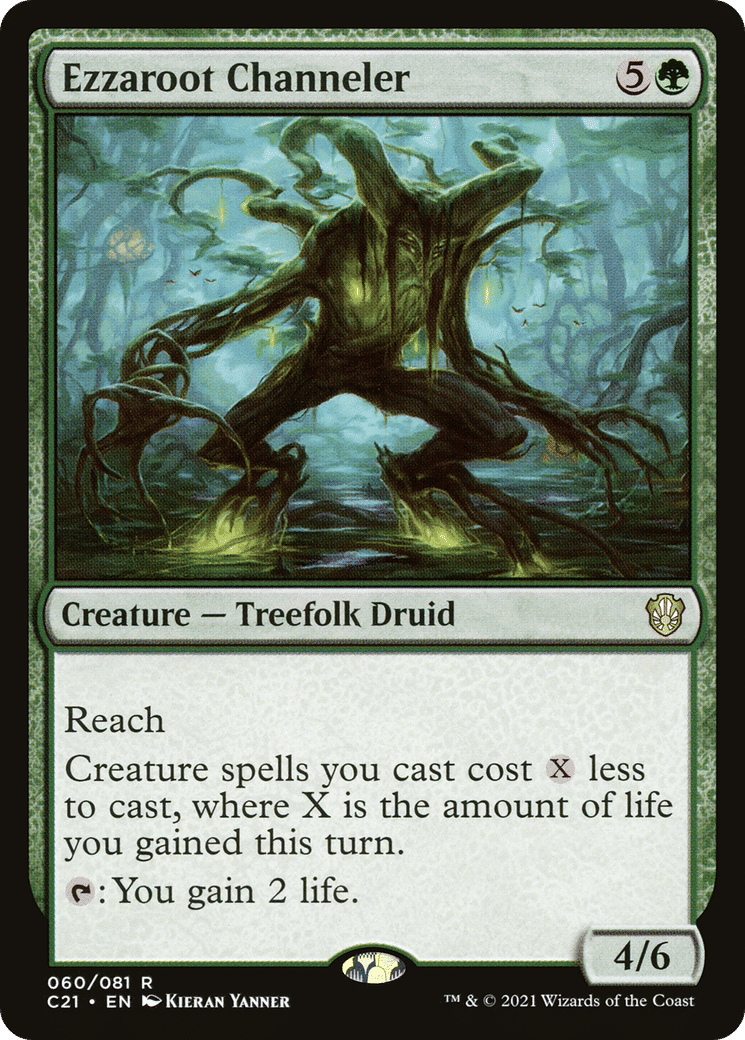 Ezzaroot Channeler — Commander 2021 — Magic: The Gathering