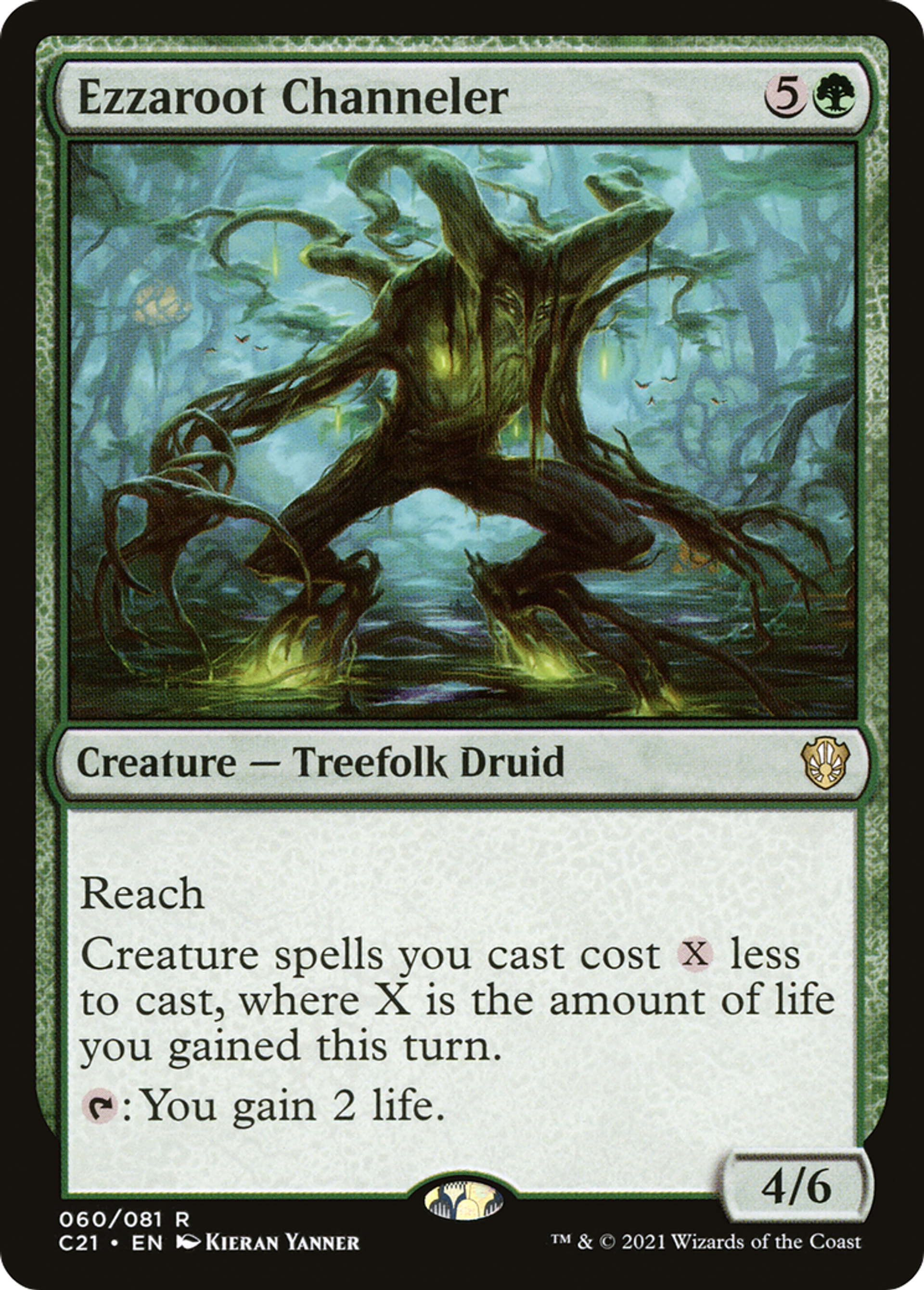Ezzaroot Channeler — Commander 2021 — Magic: The Gathering